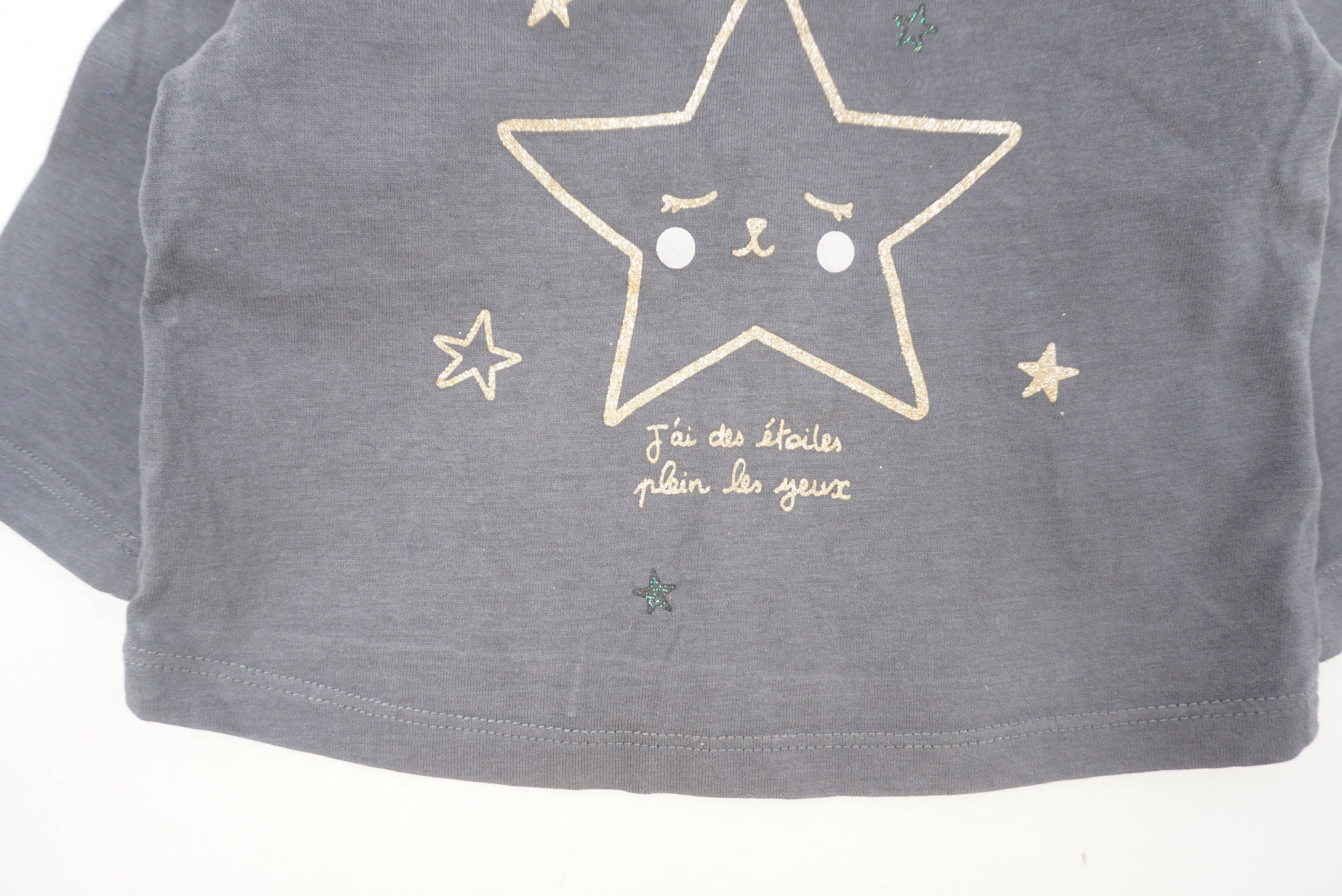 T-shirt Gris - 6 mois