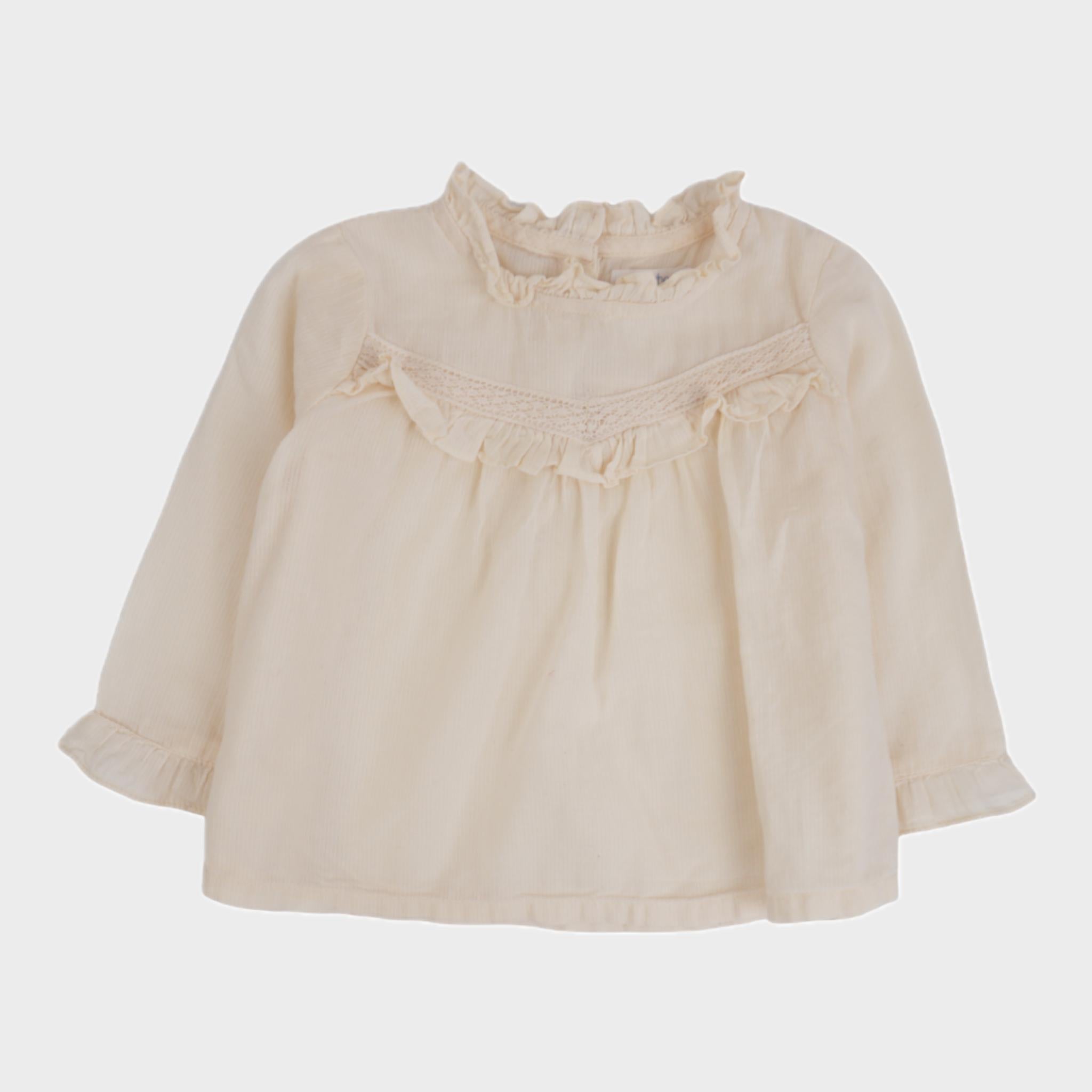Blouse Jaune - 6 mois