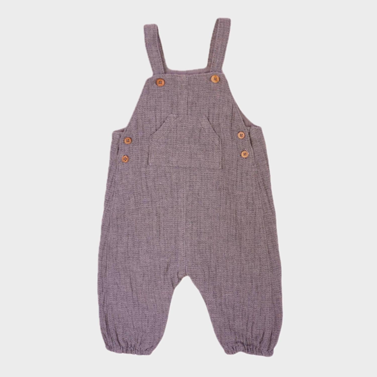 Salopette Gris - 3/6 mois