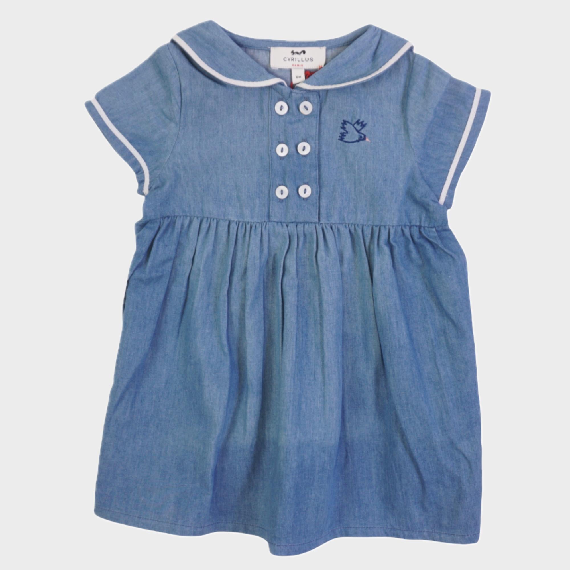 Robe Bleu - 9 mois