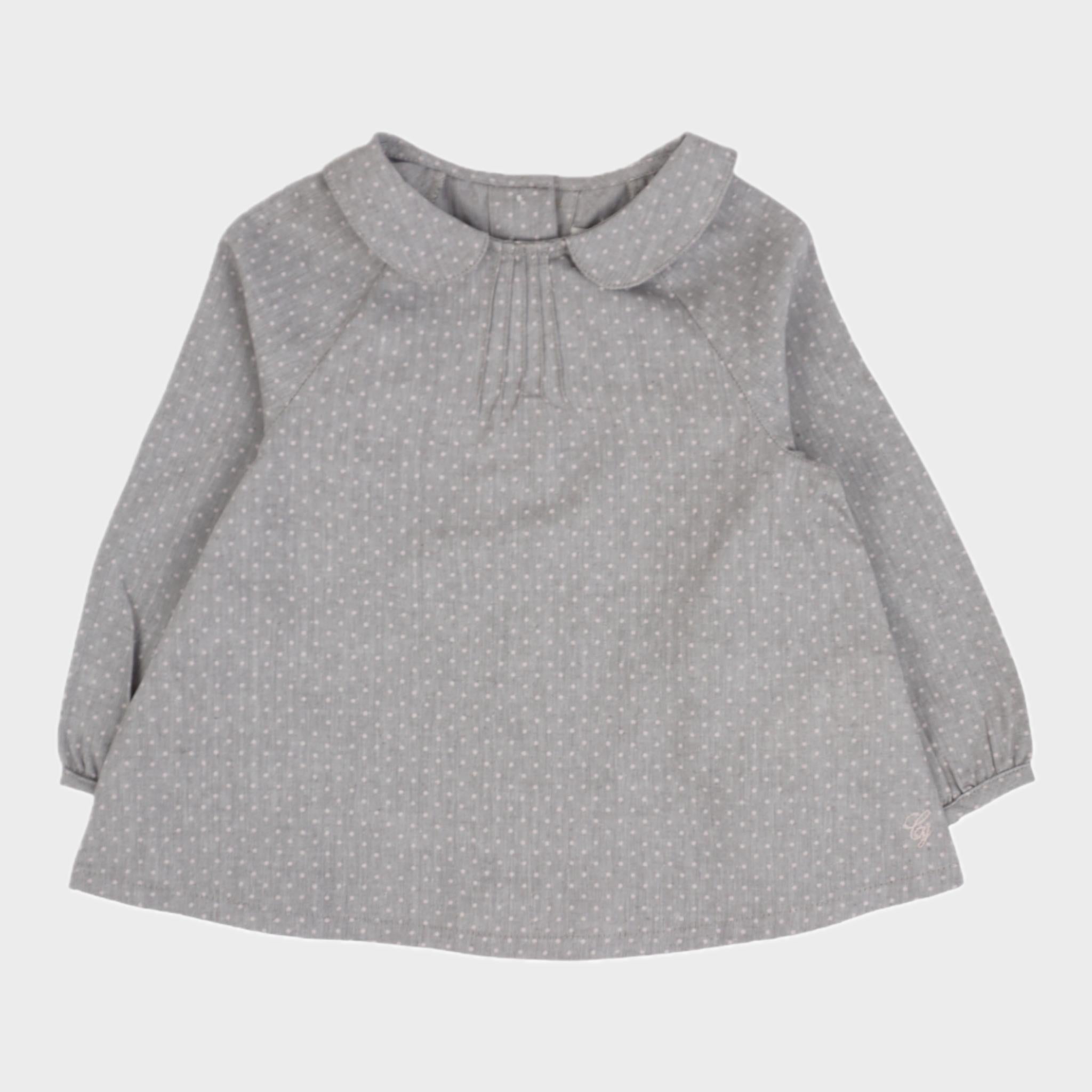 Chemise Gris  - 12 mois