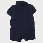 Combishort Bleu - 3/6 mois