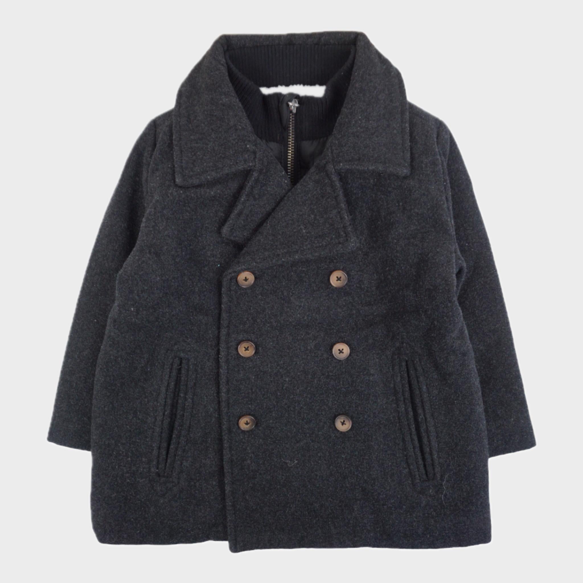 Manteau Anthracite - 18 mois