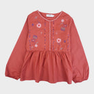 Blouse Brique - 8 ans