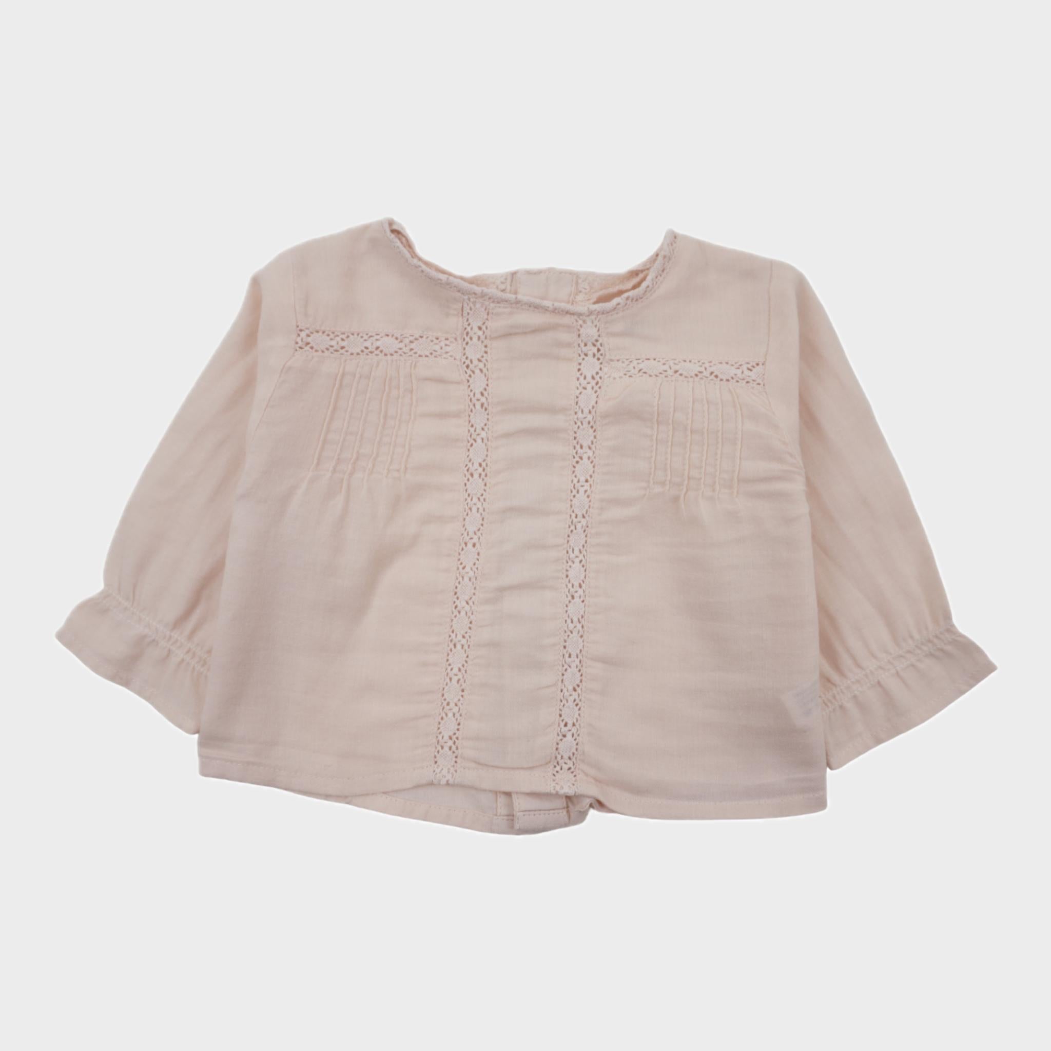 Blouse Rose - 6 mois