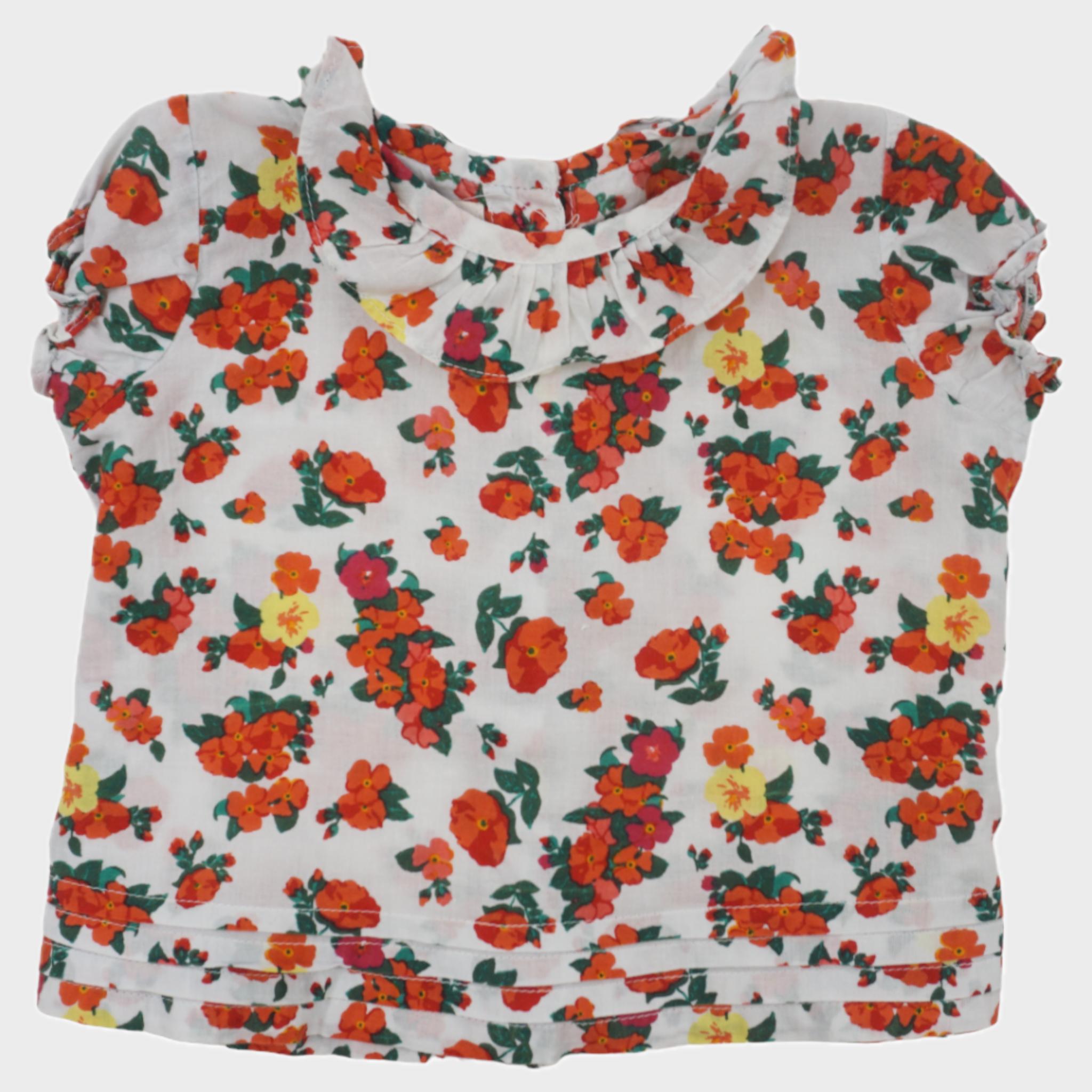 Blouse Multicolore - 6/9 mois