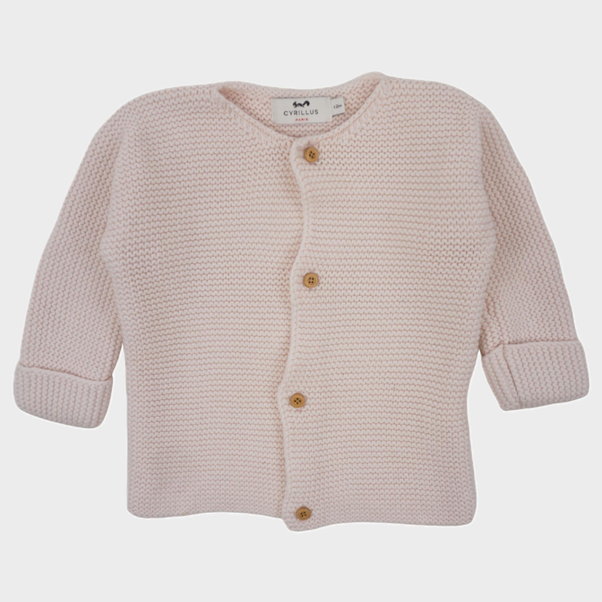 Gilet Rose - 12 mois