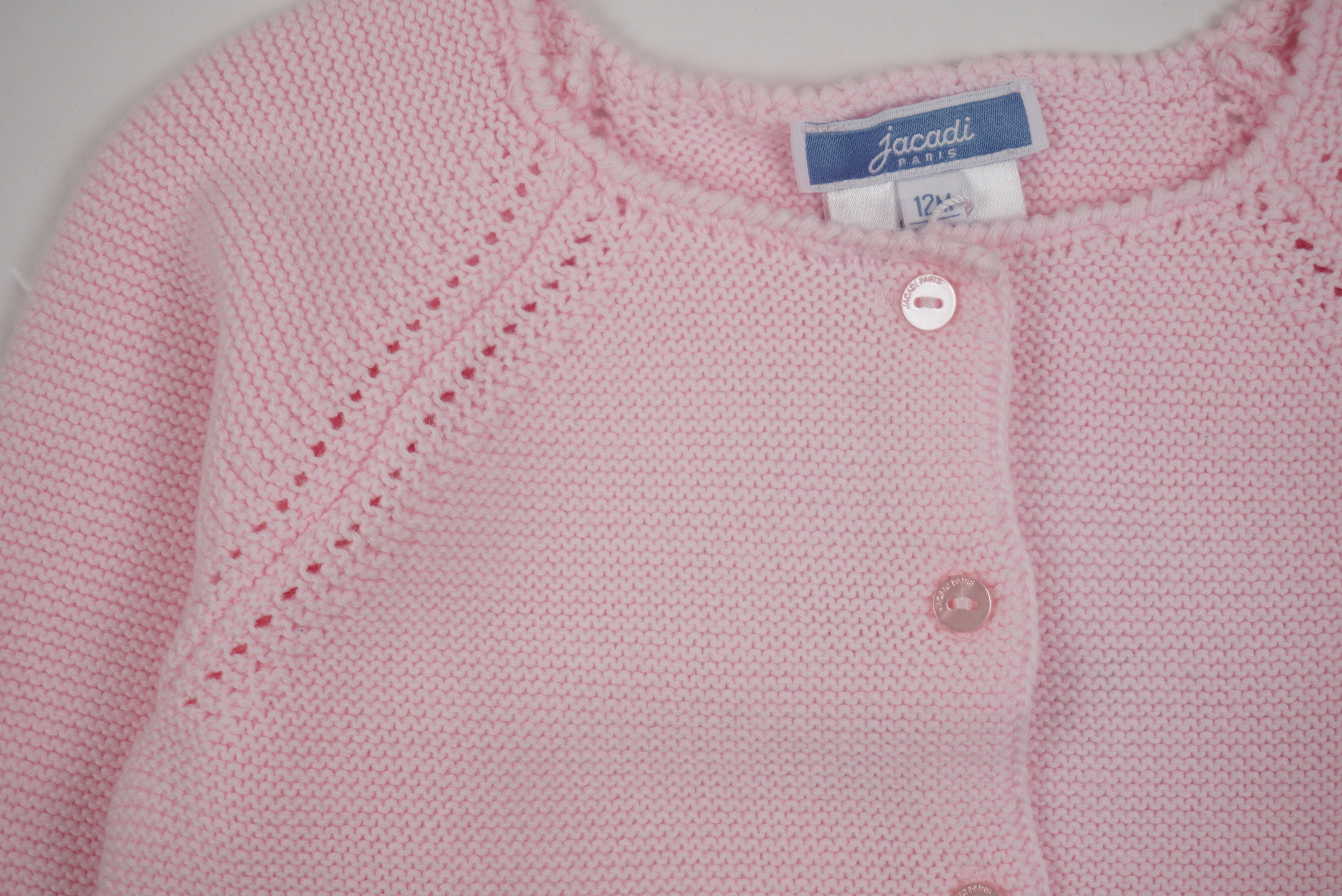 Gilet Rose - 12 mois