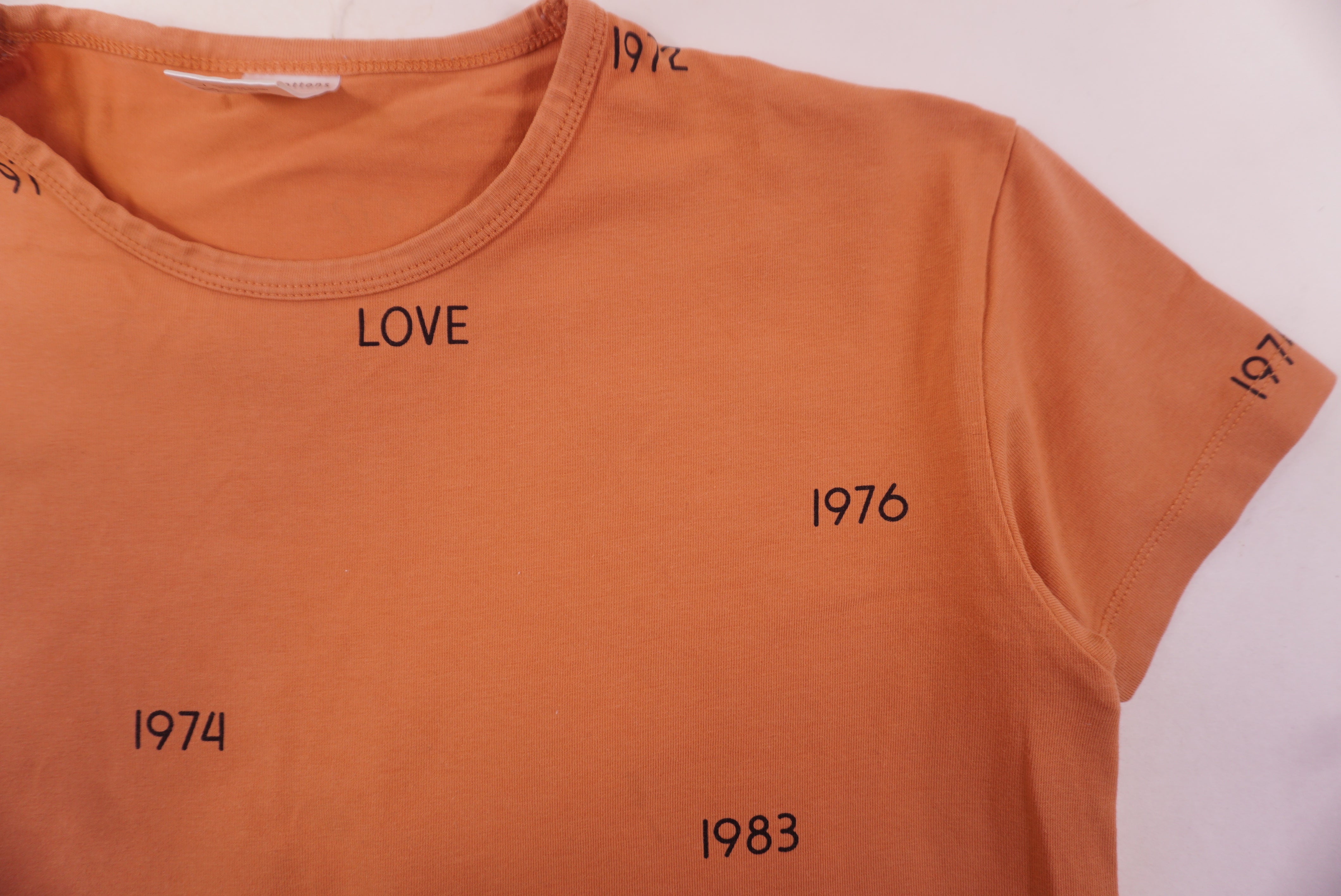 Robe Orange - 6 ans