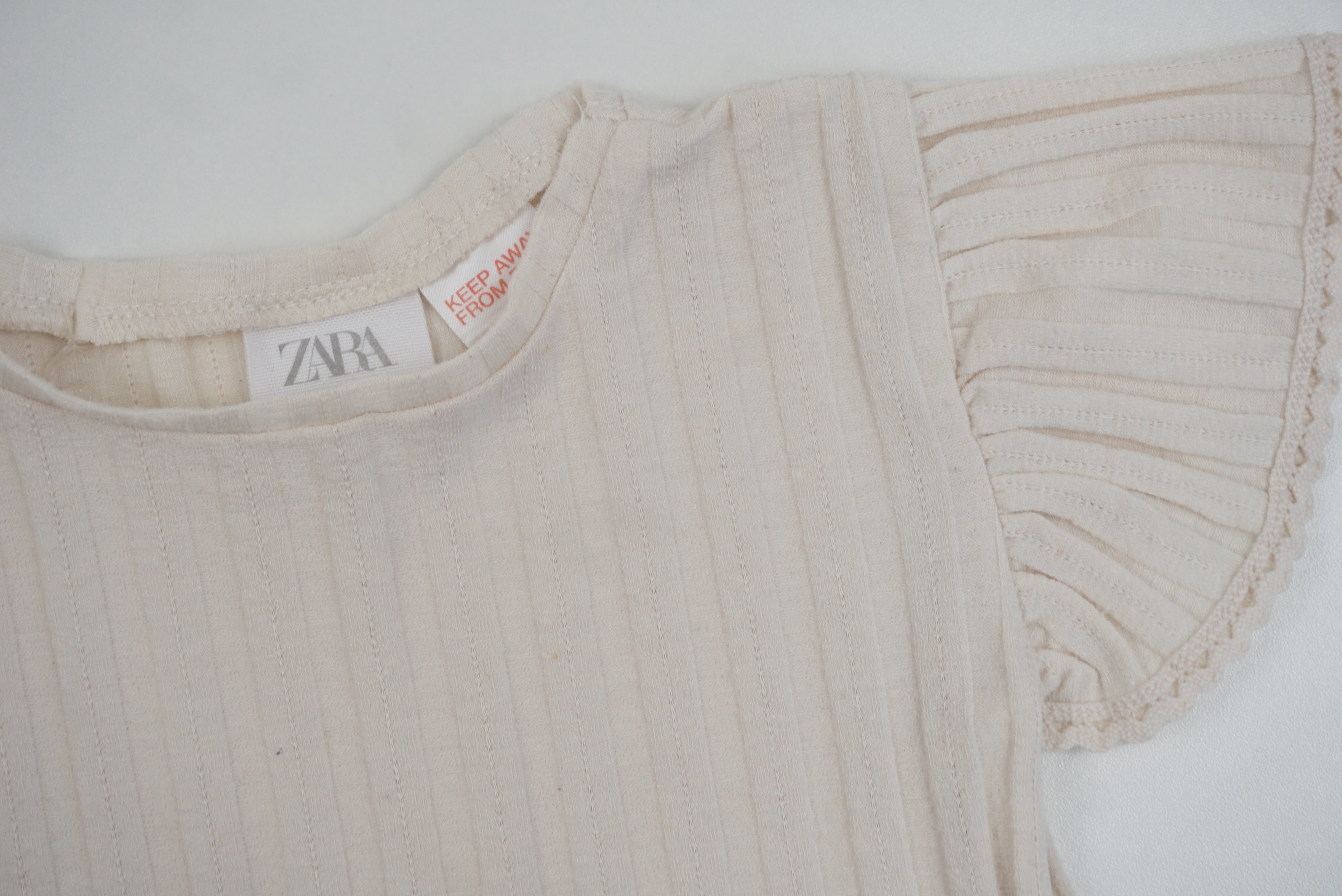 T-shirt Ecru - 9/12 mois