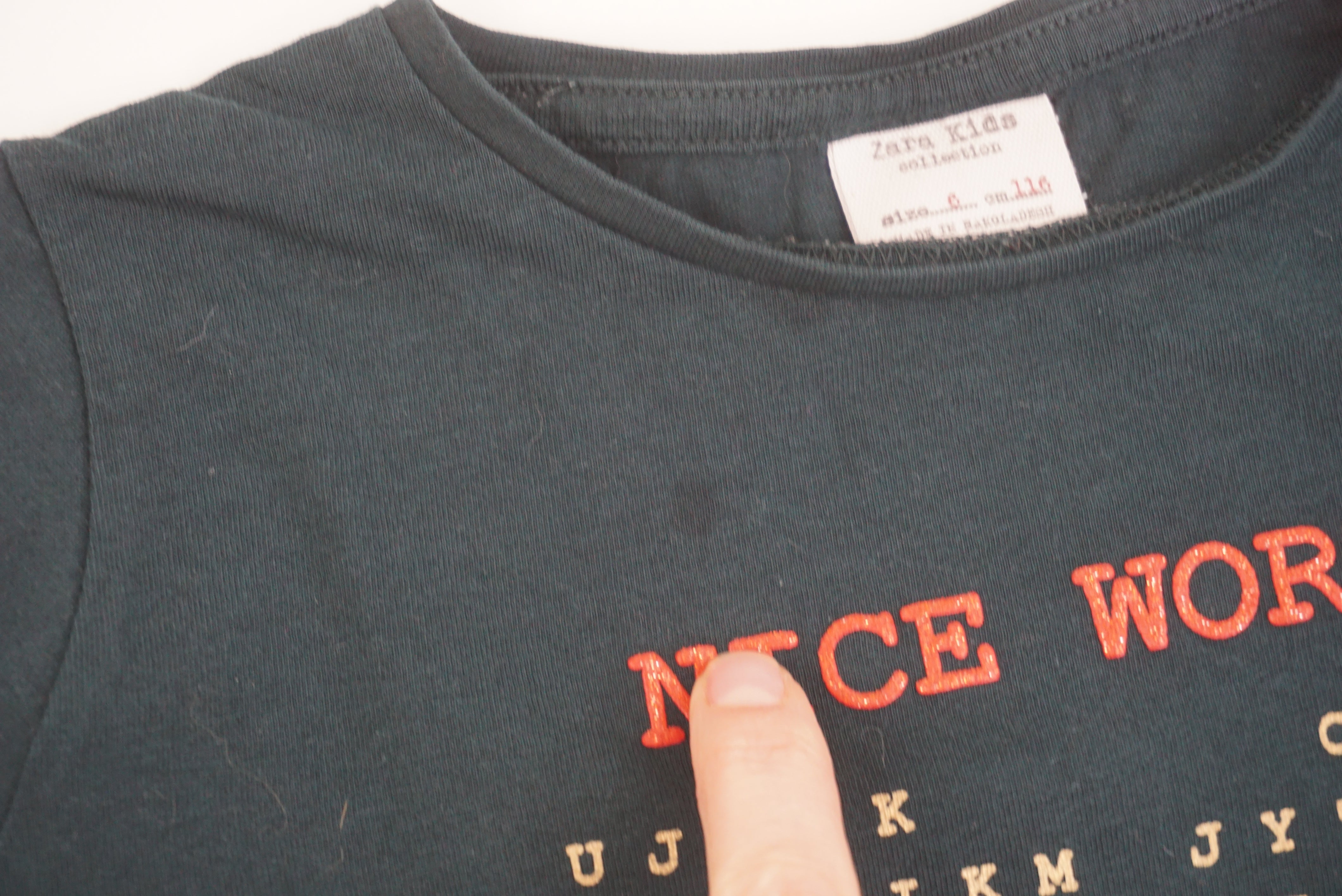 T-shirt Vert - 6 ans