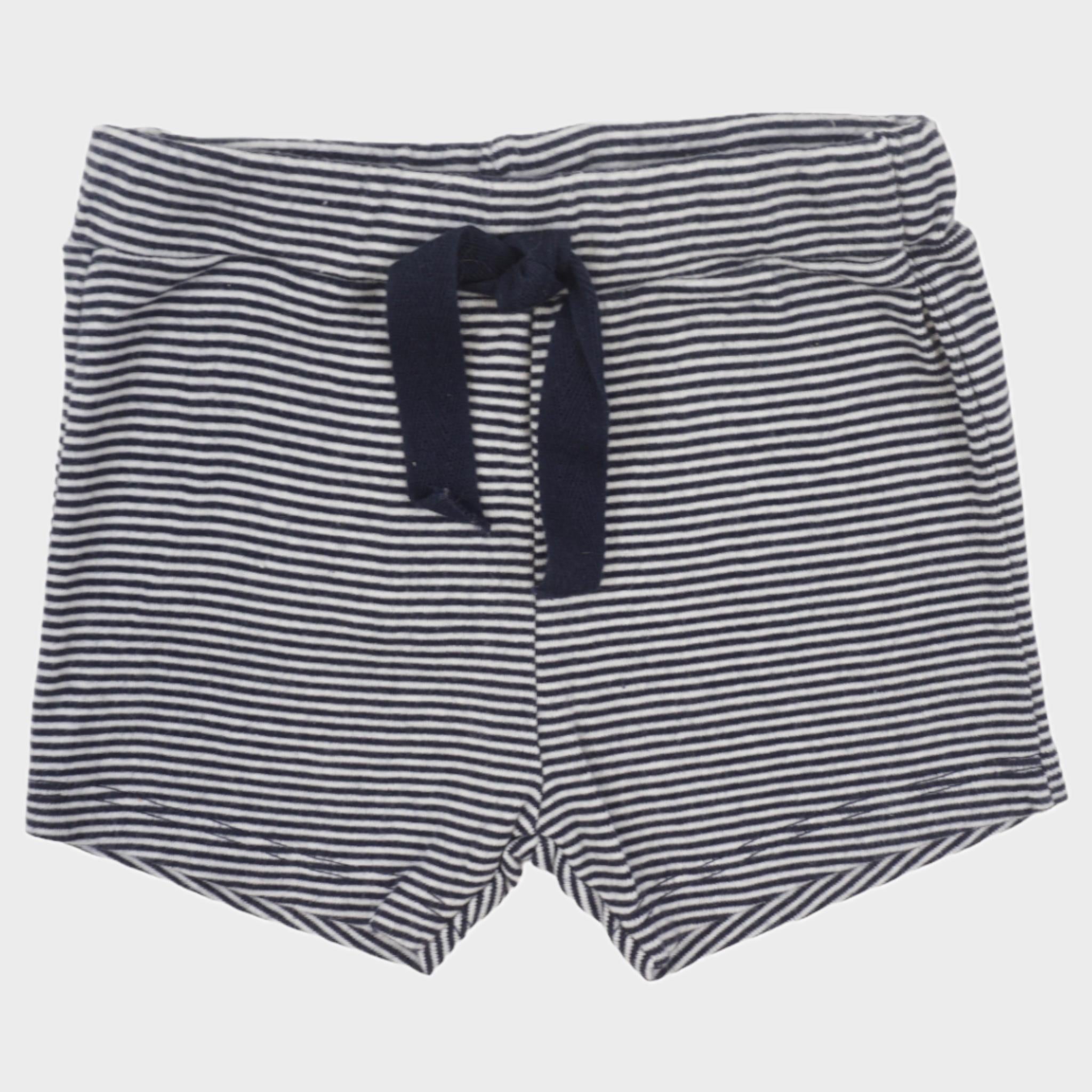 Short Bleu - 6 mois