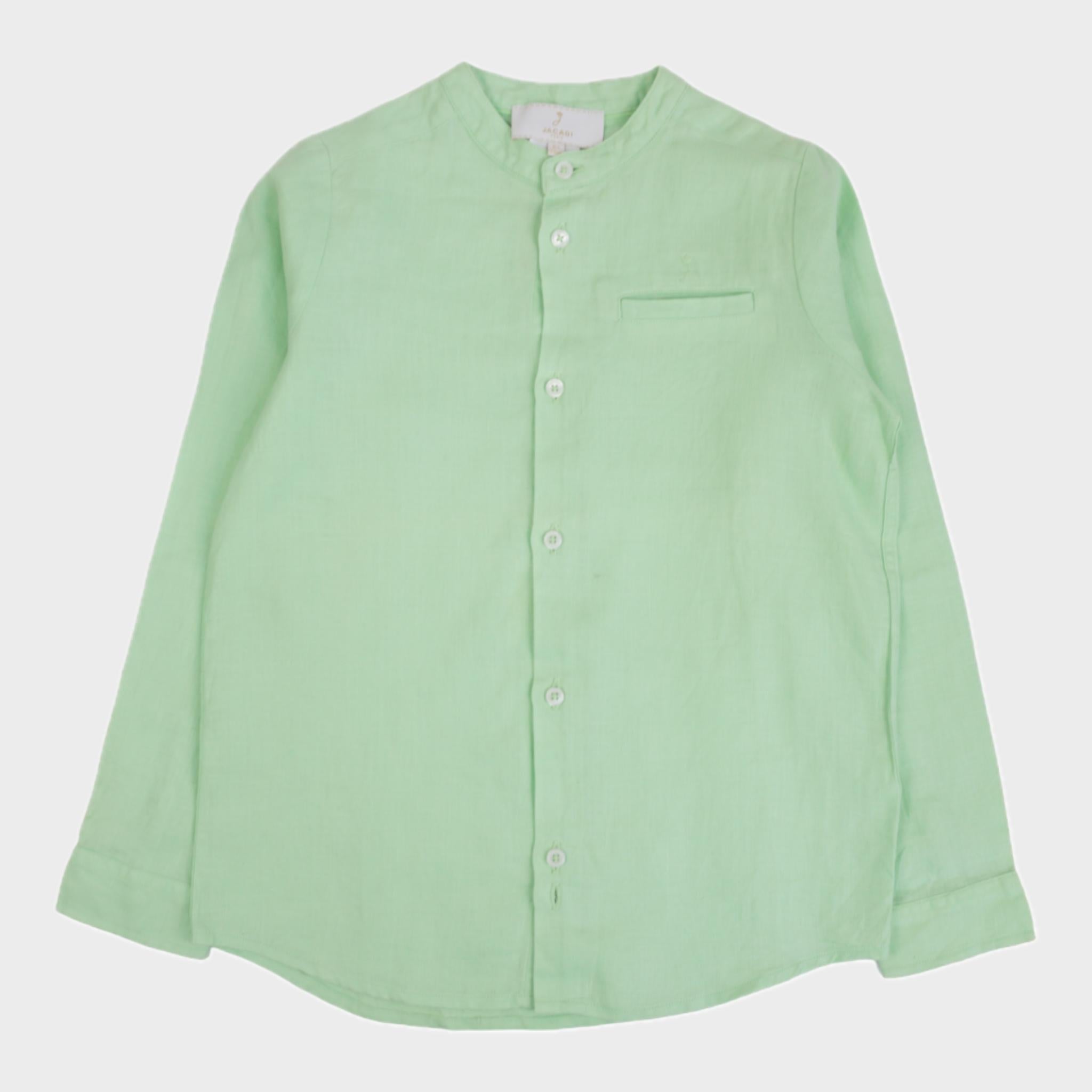 Chemise Vert - 8 ans
