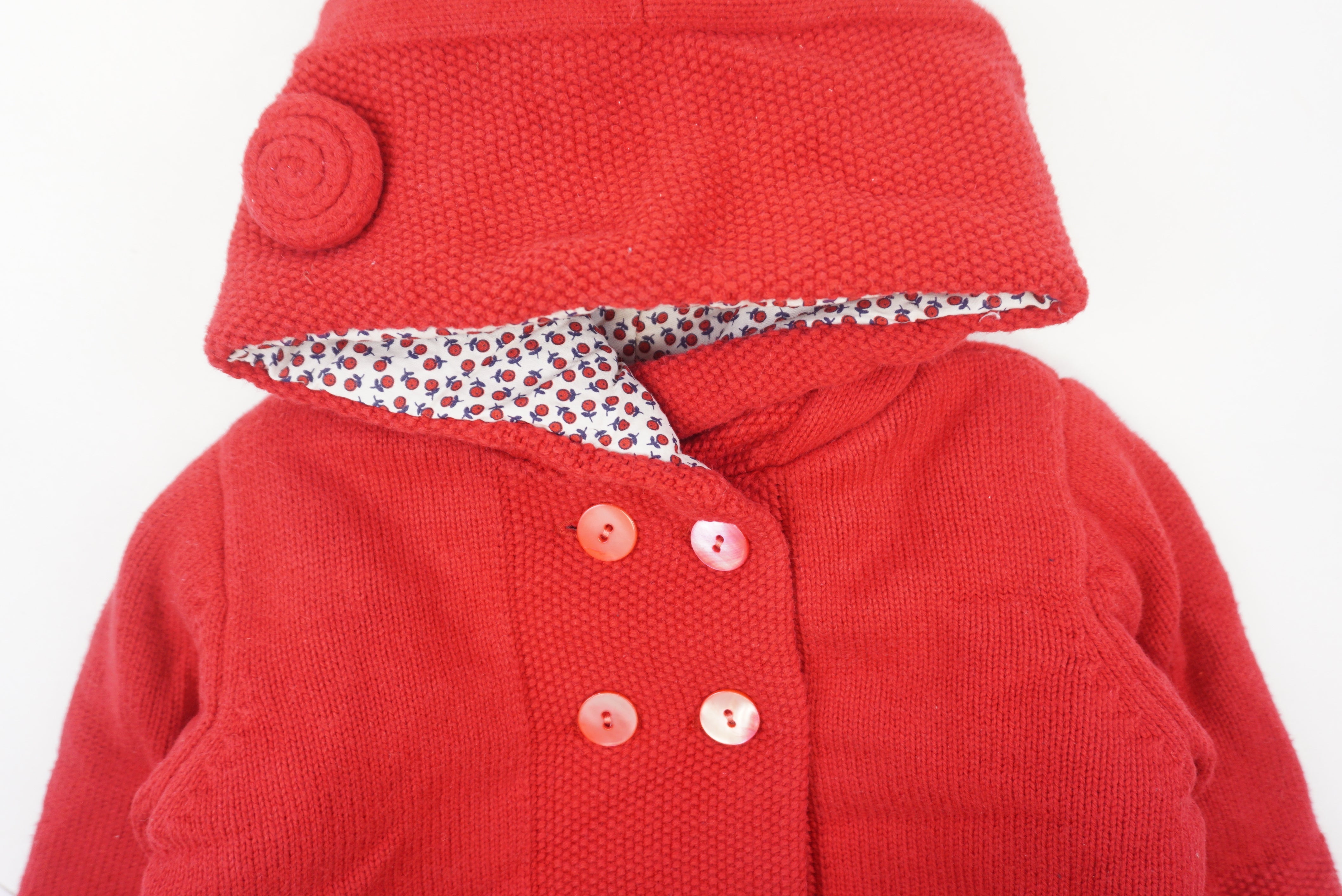 Gilet Rouge - 6 mois