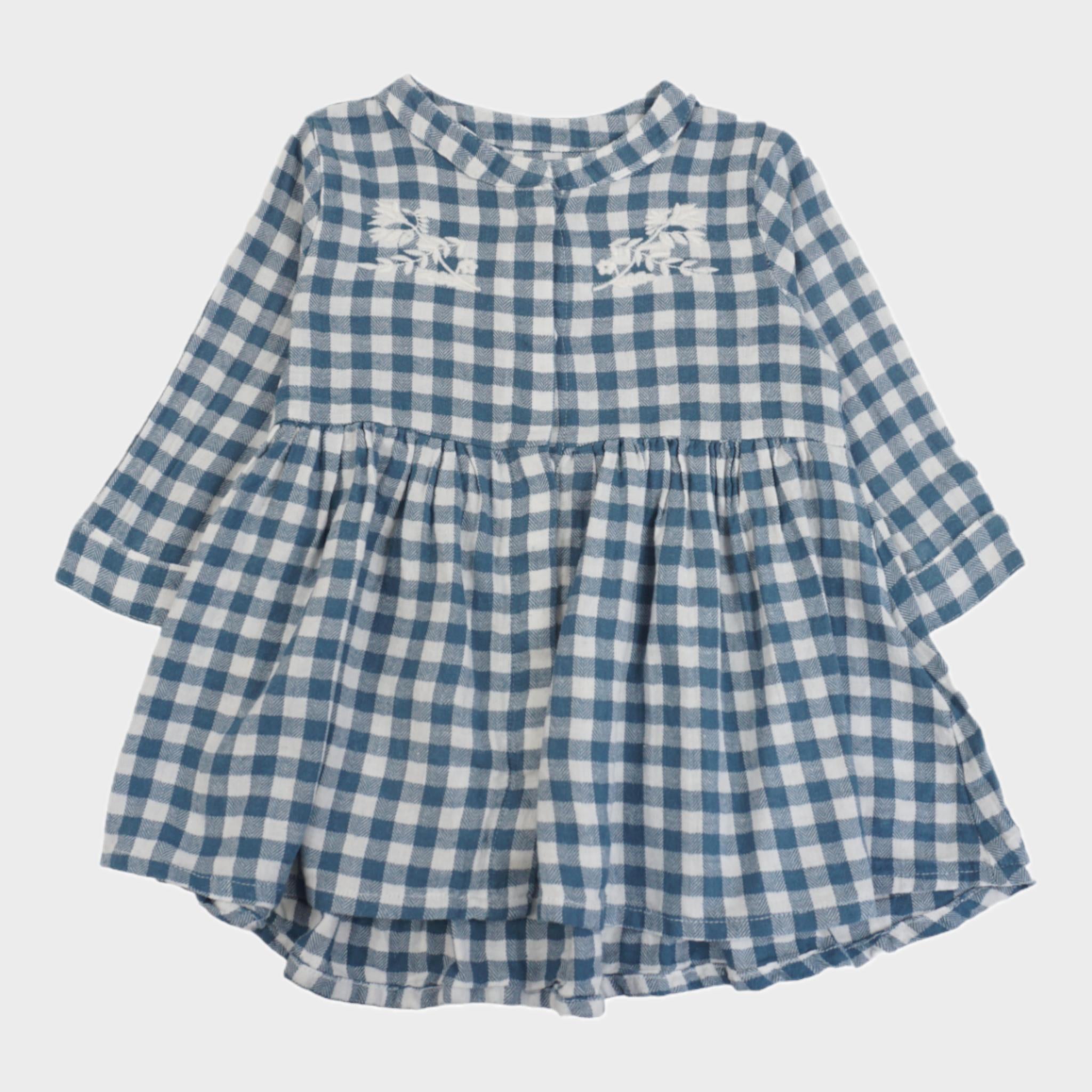 Robe Bleu - 9 mois