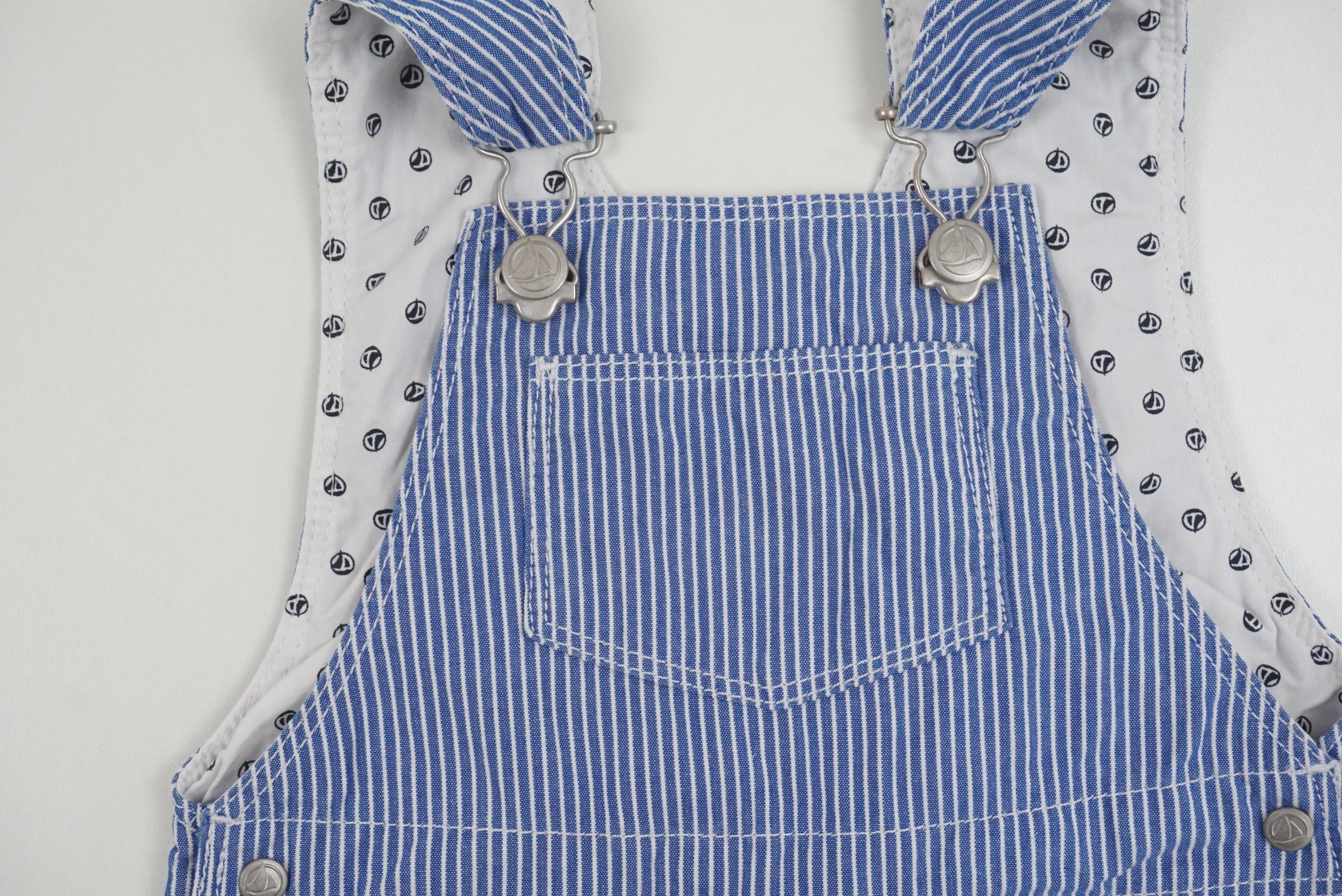 Salopette Bleu - 12 mois