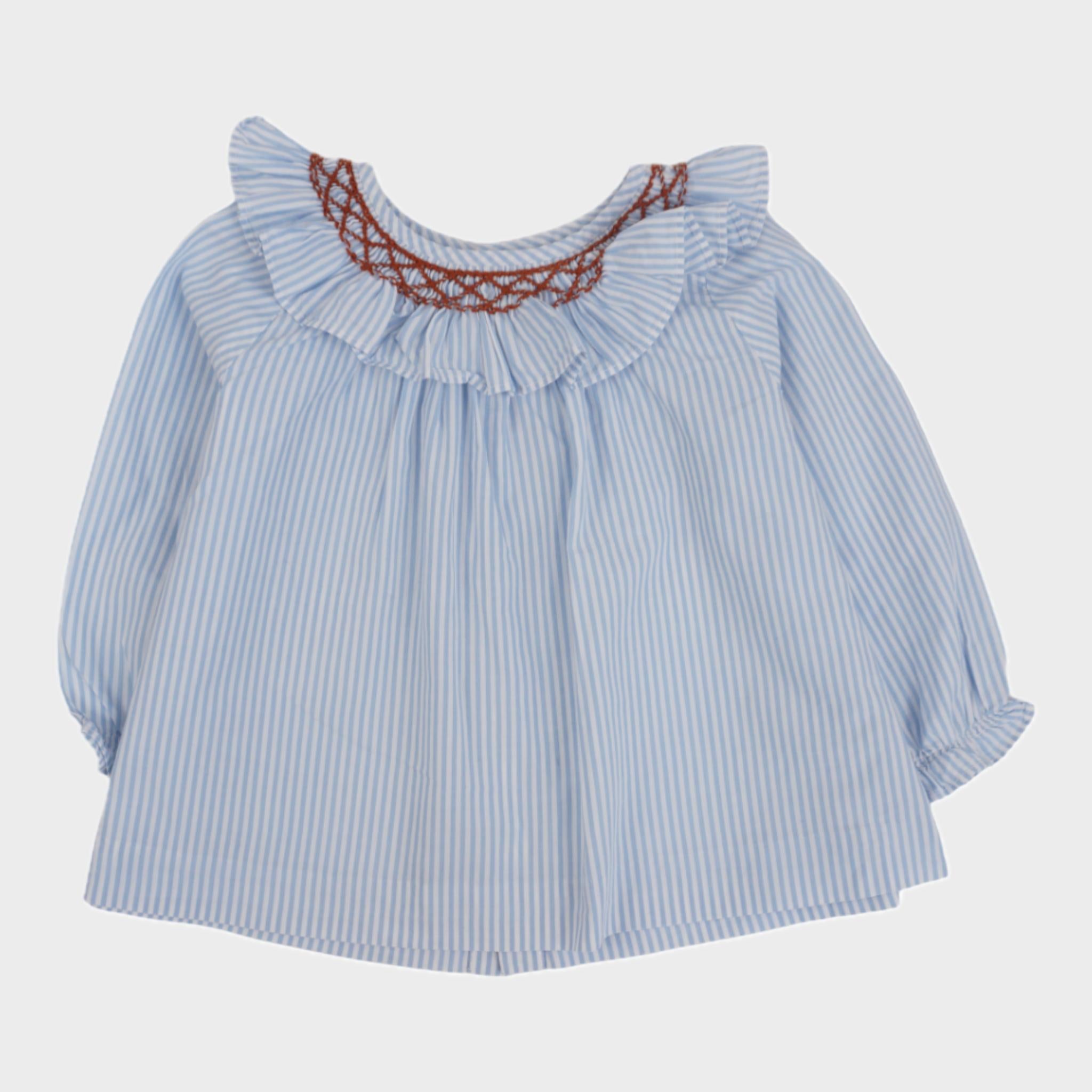 Blouse Bleu - 12 mois