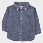 Chemise Bleu - 6 mois