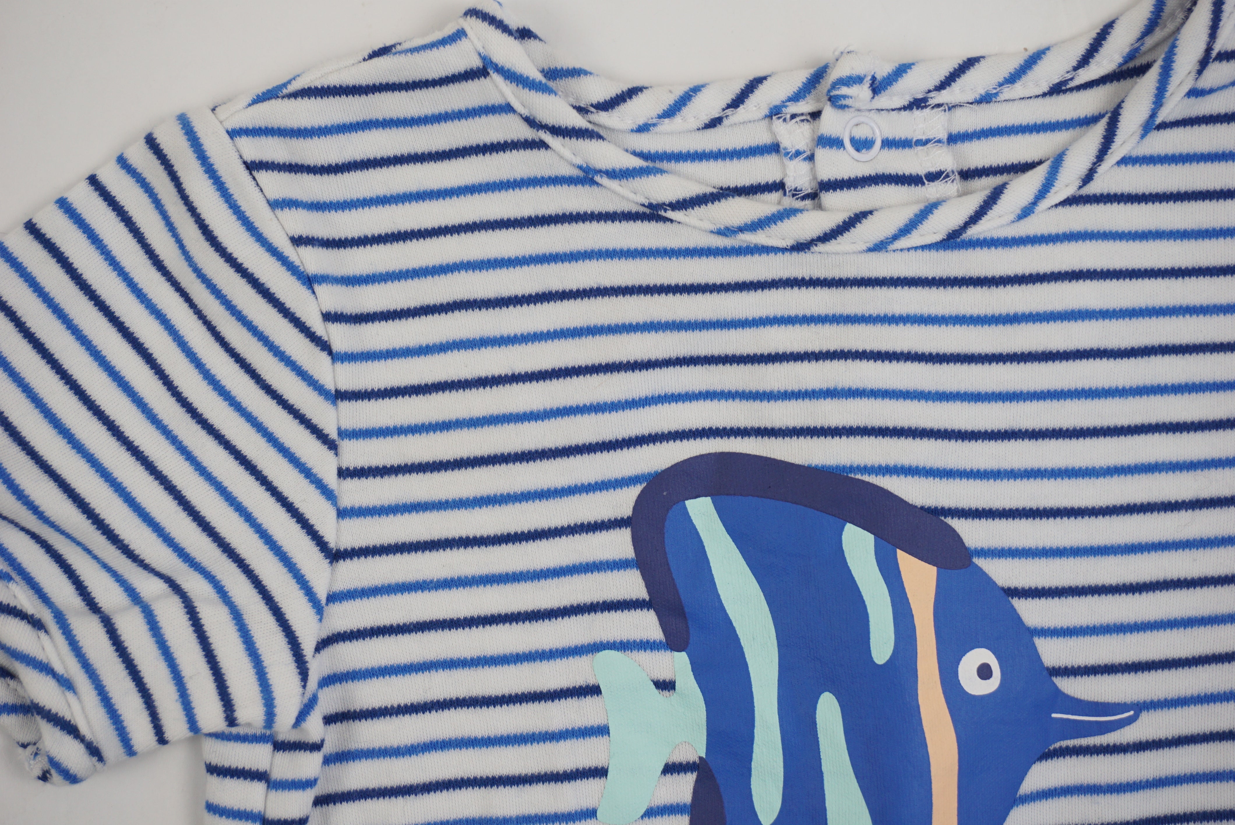 Combishort Bleu / 12 mois