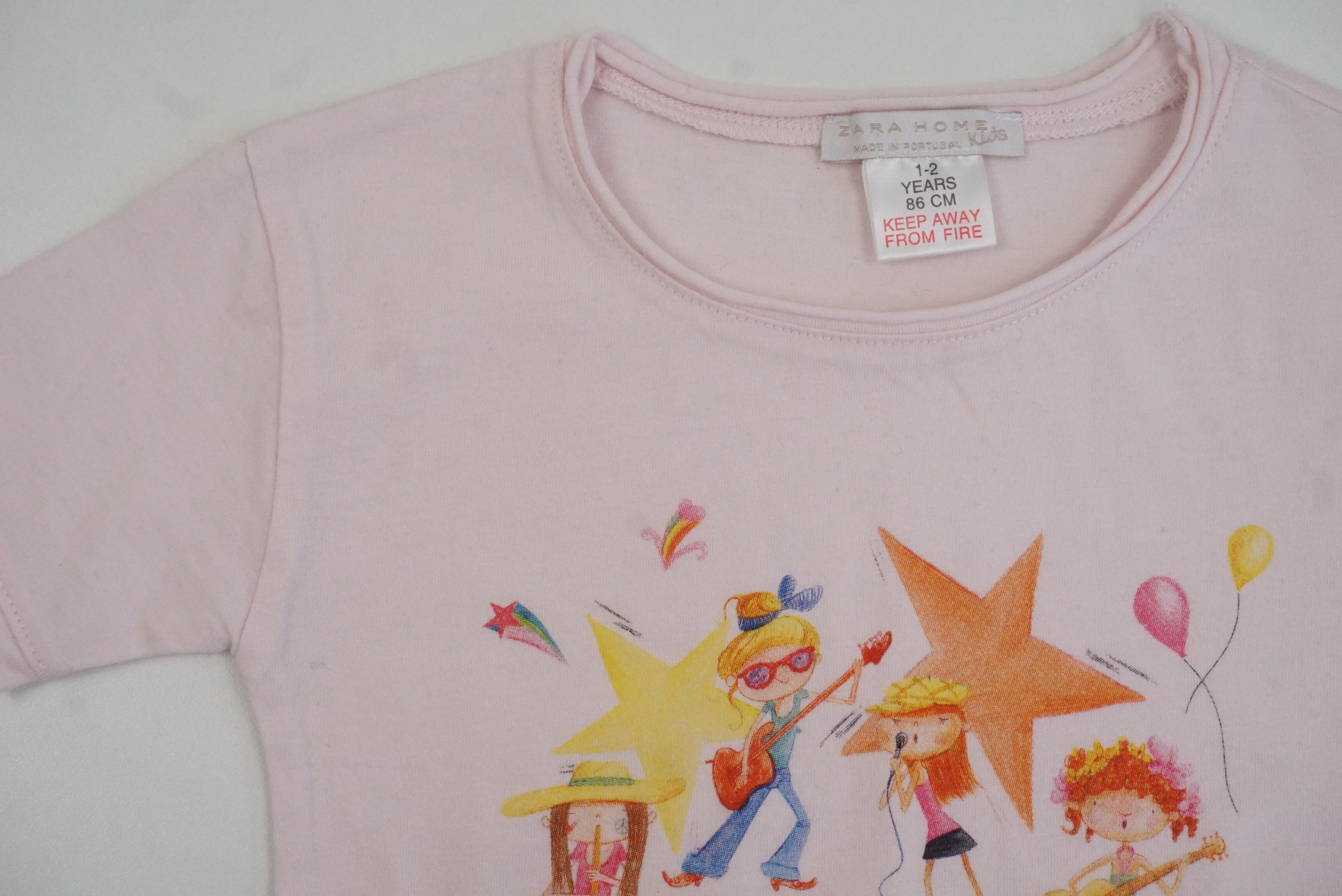 T-shirt Rose - 12/24 mois