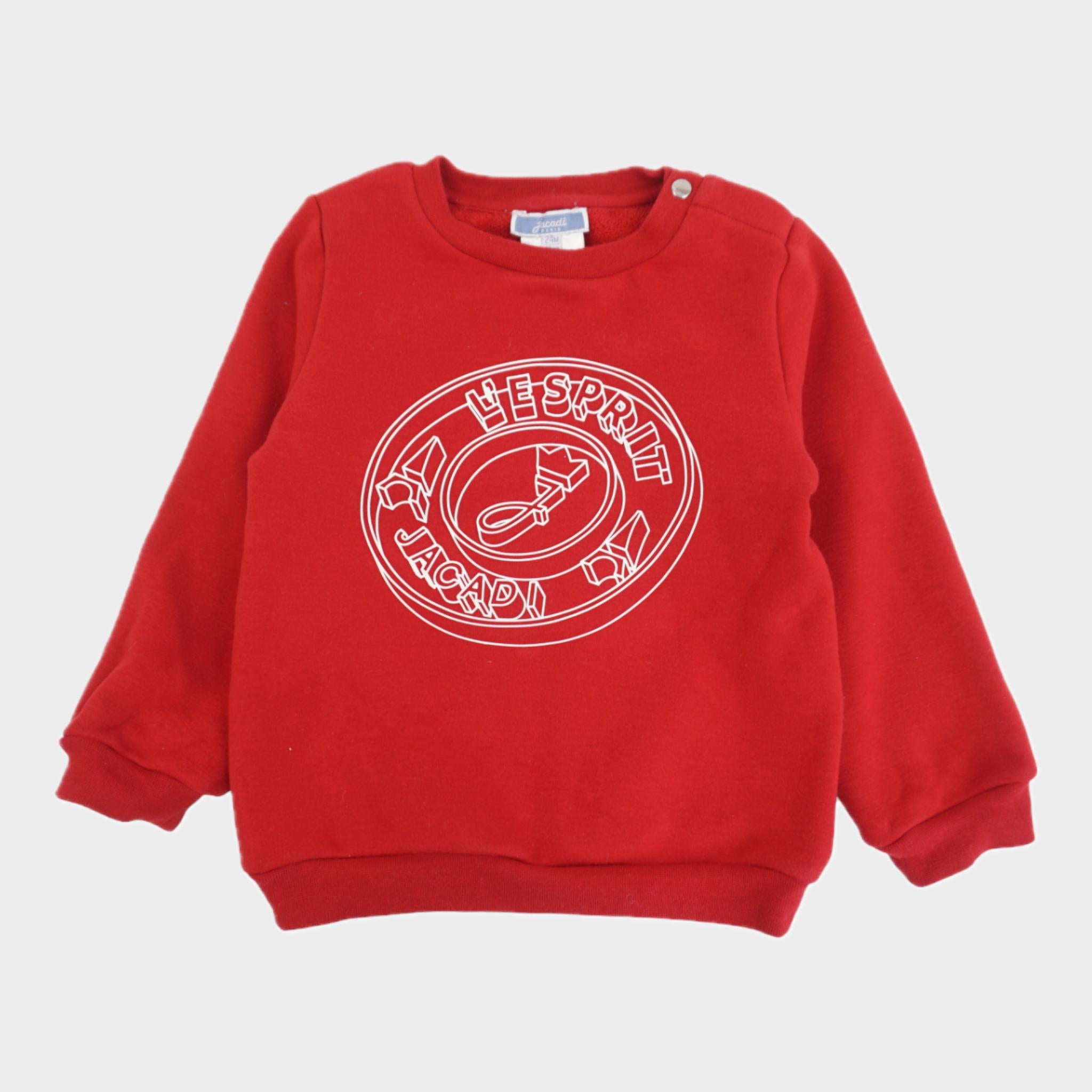 Sweat Rouge - 24 mois