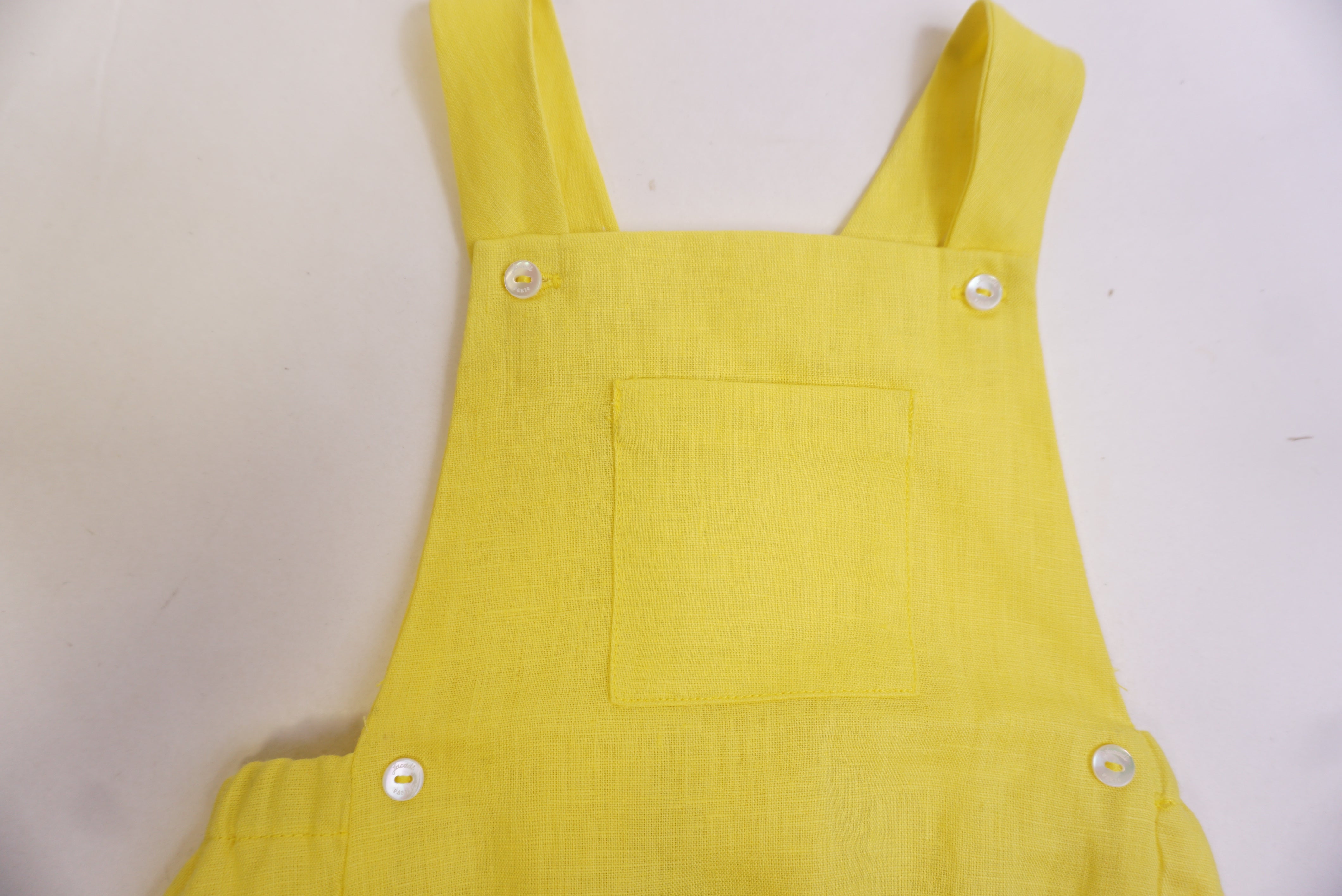 Barboteuse Jaune - 6 mois