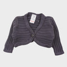 Boléro Gris - 6/9 mois