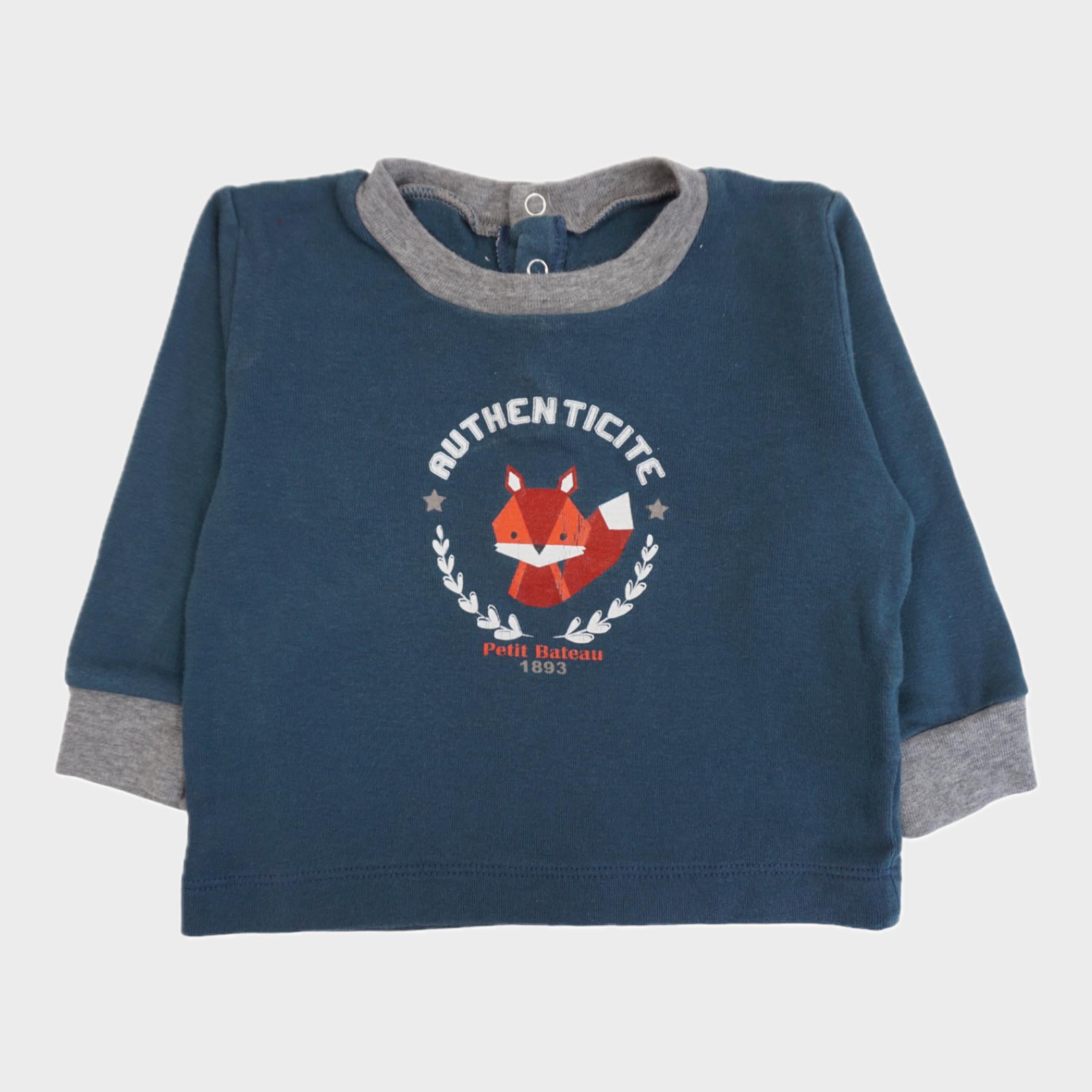 T-shirt Bleu - 6 mois