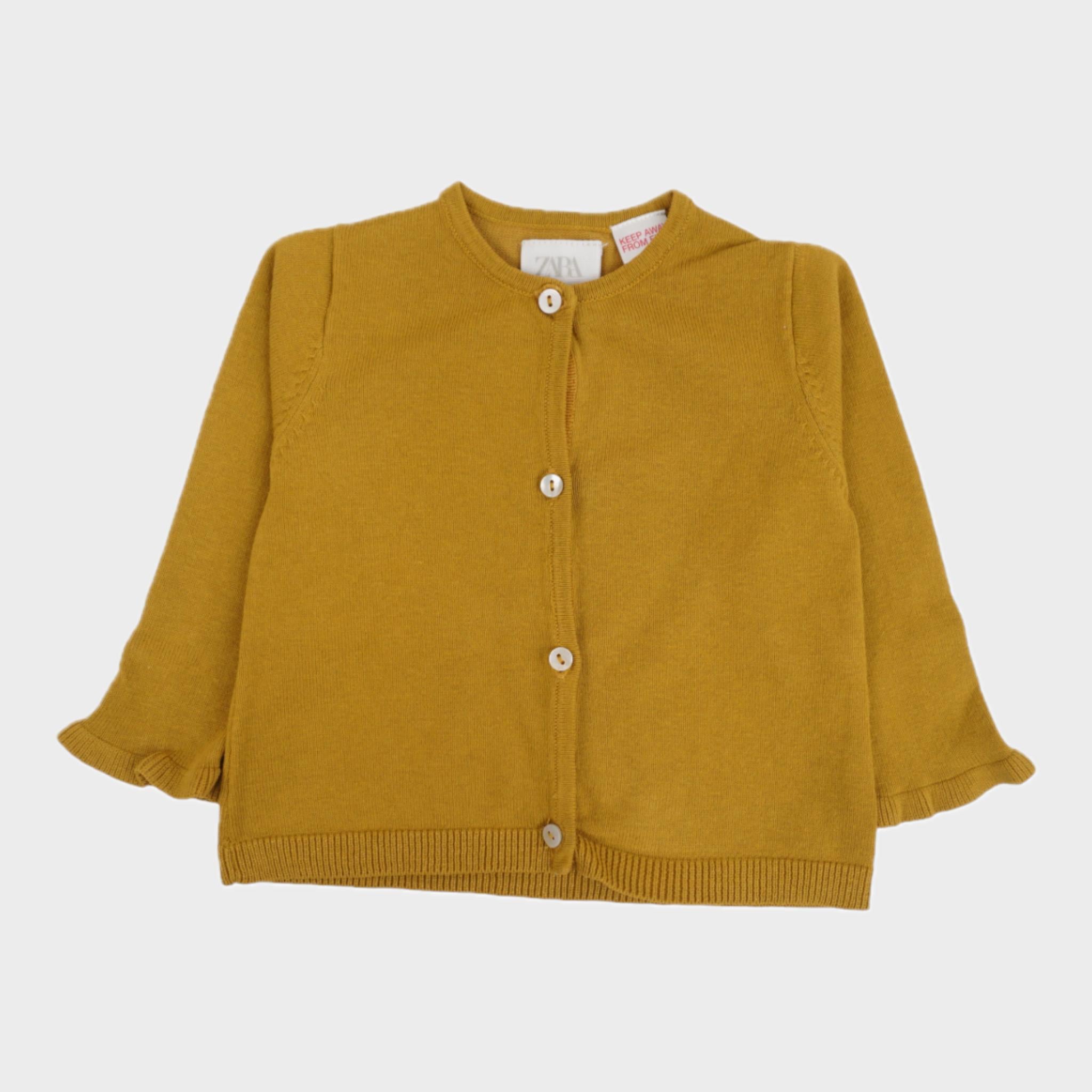 Gilet Moutarde - 3/6 mois