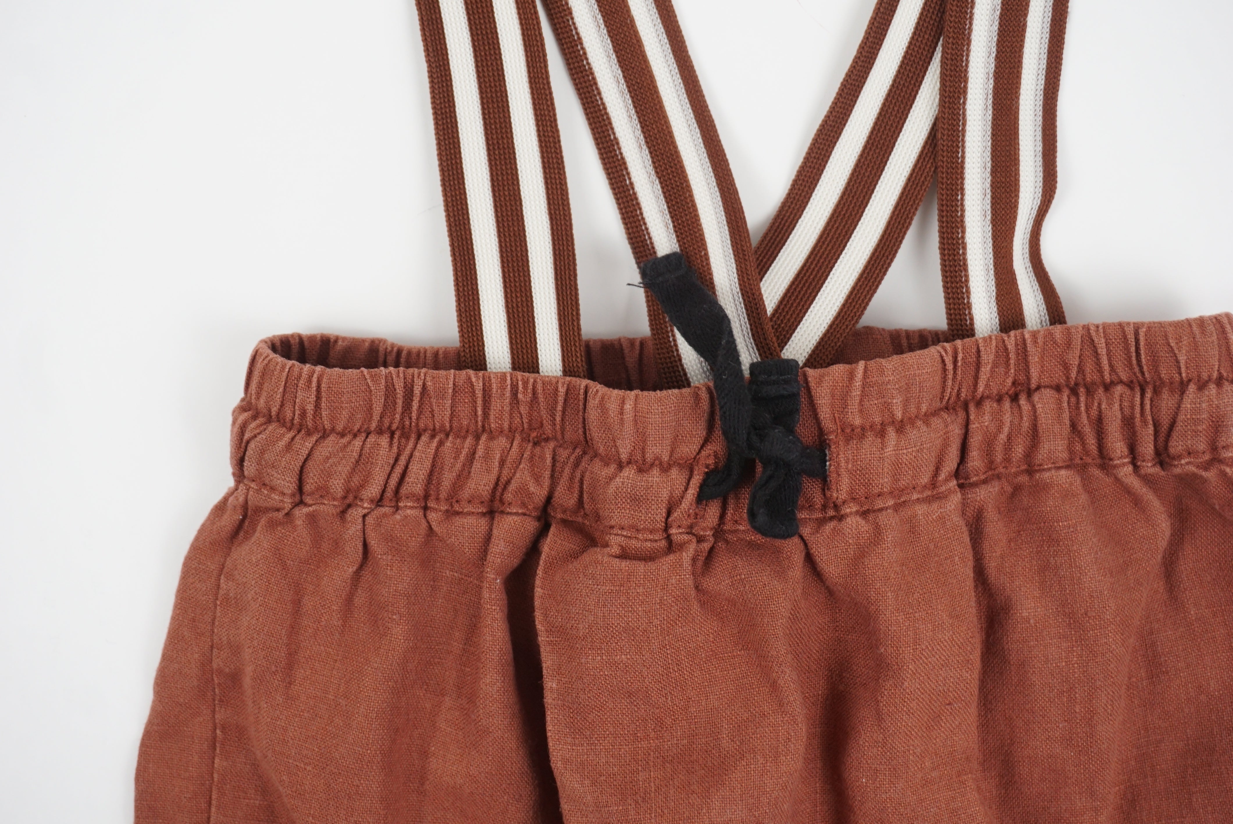 Pantalon à bretelles Marron - 12/18 mois
