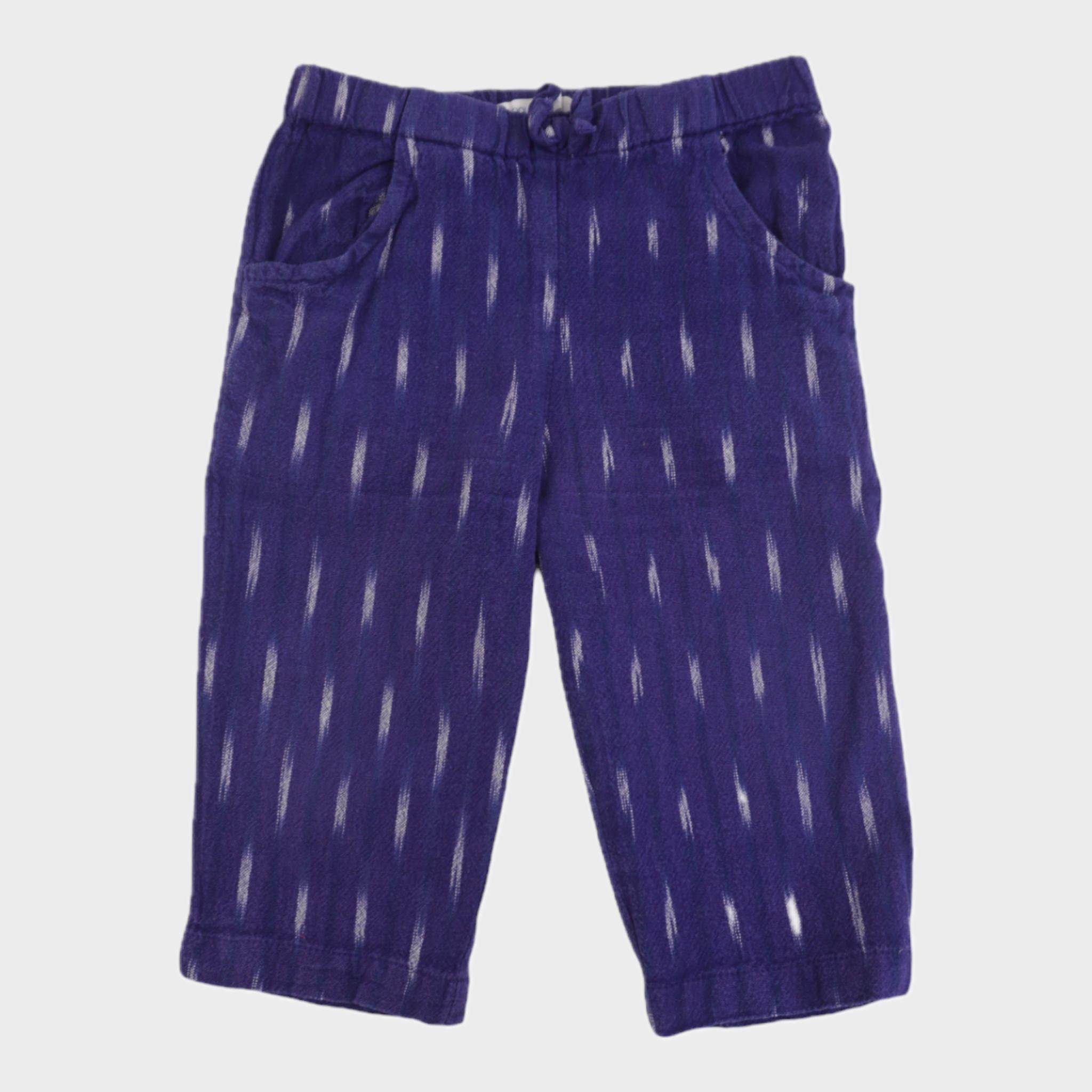 Pantalon Bleu violine - 9 mois