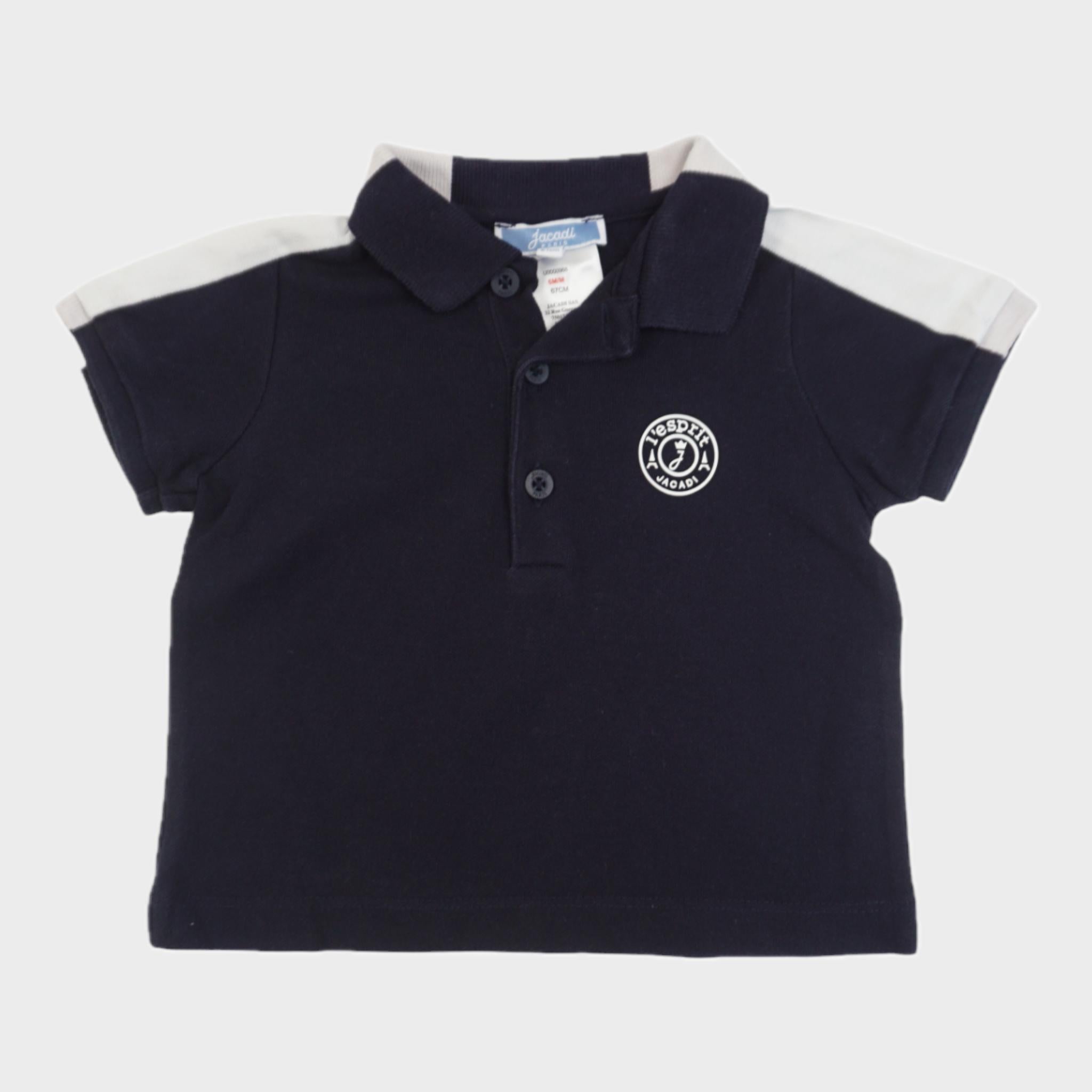 Polo Bleu - 6 mois
