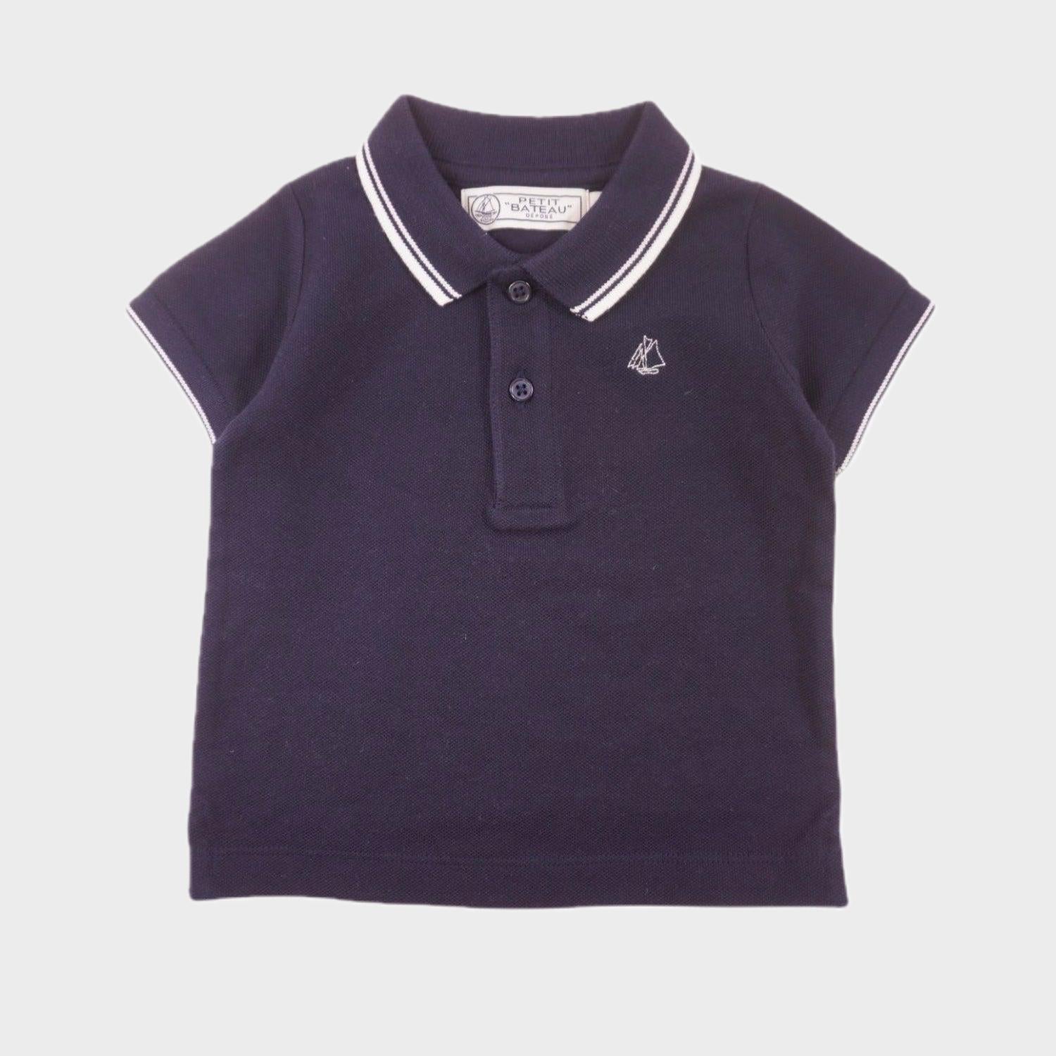 Polo Bleu - 12 mois