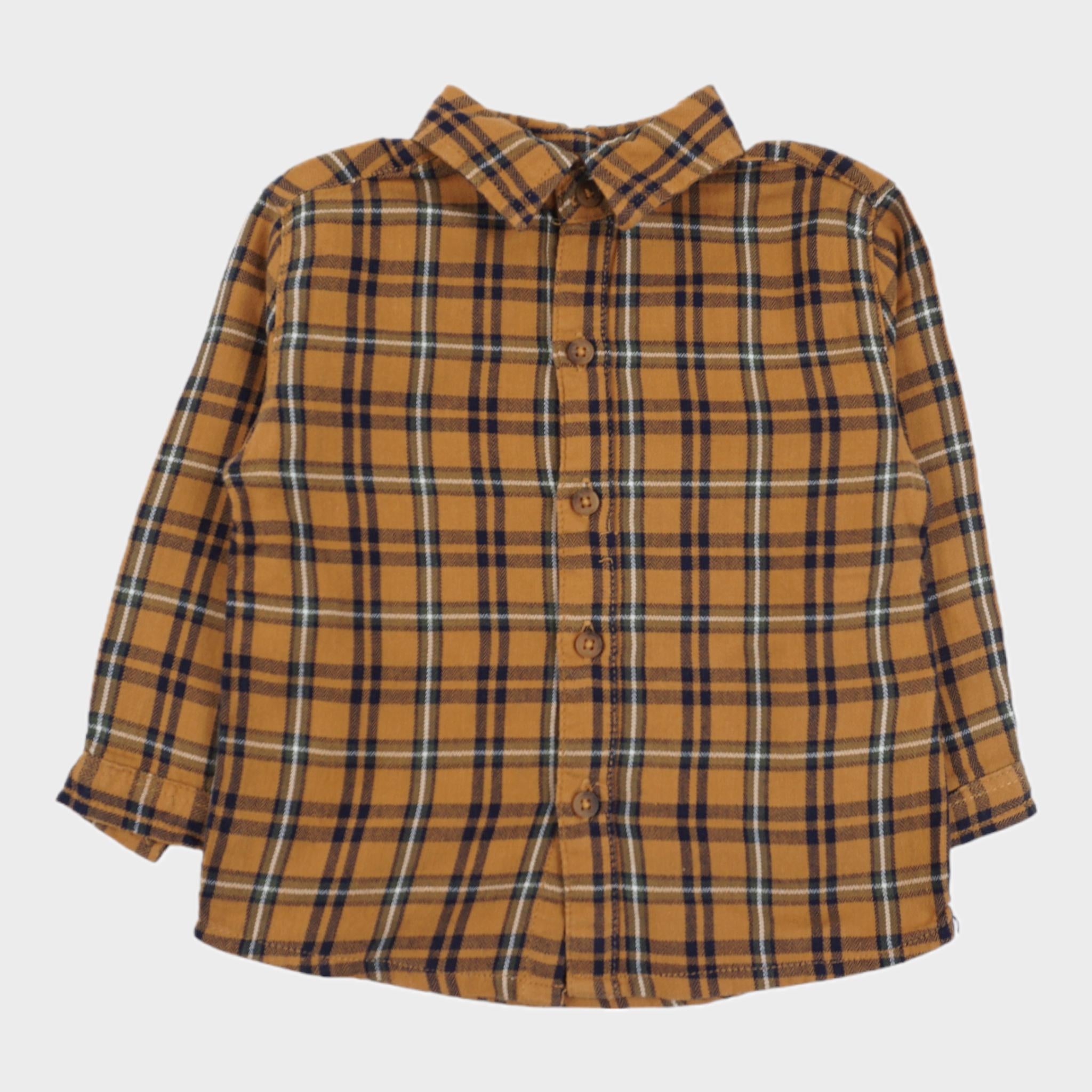 Chemise Camel - 12 mois