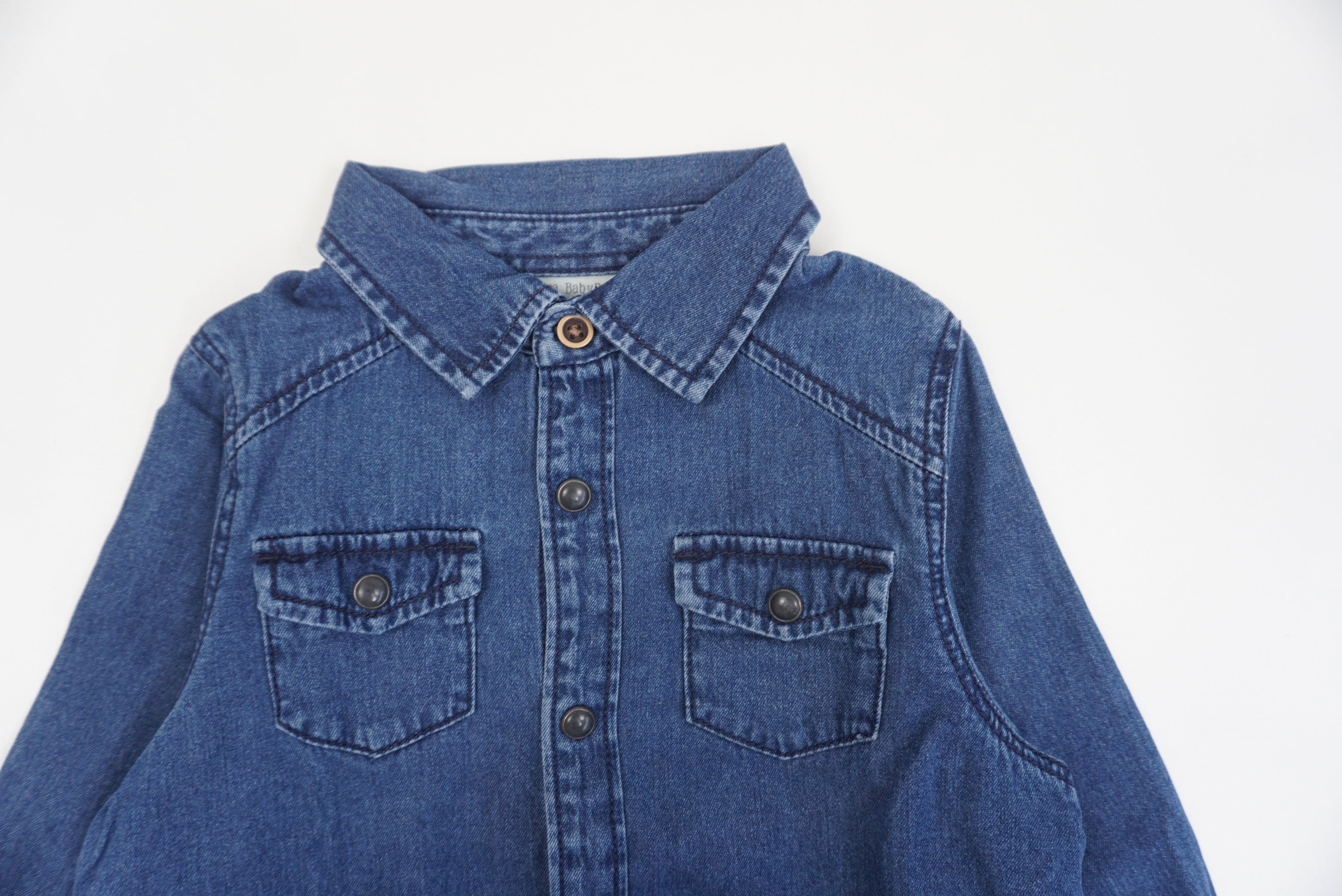 Chemise Bleu - 9/12 mois