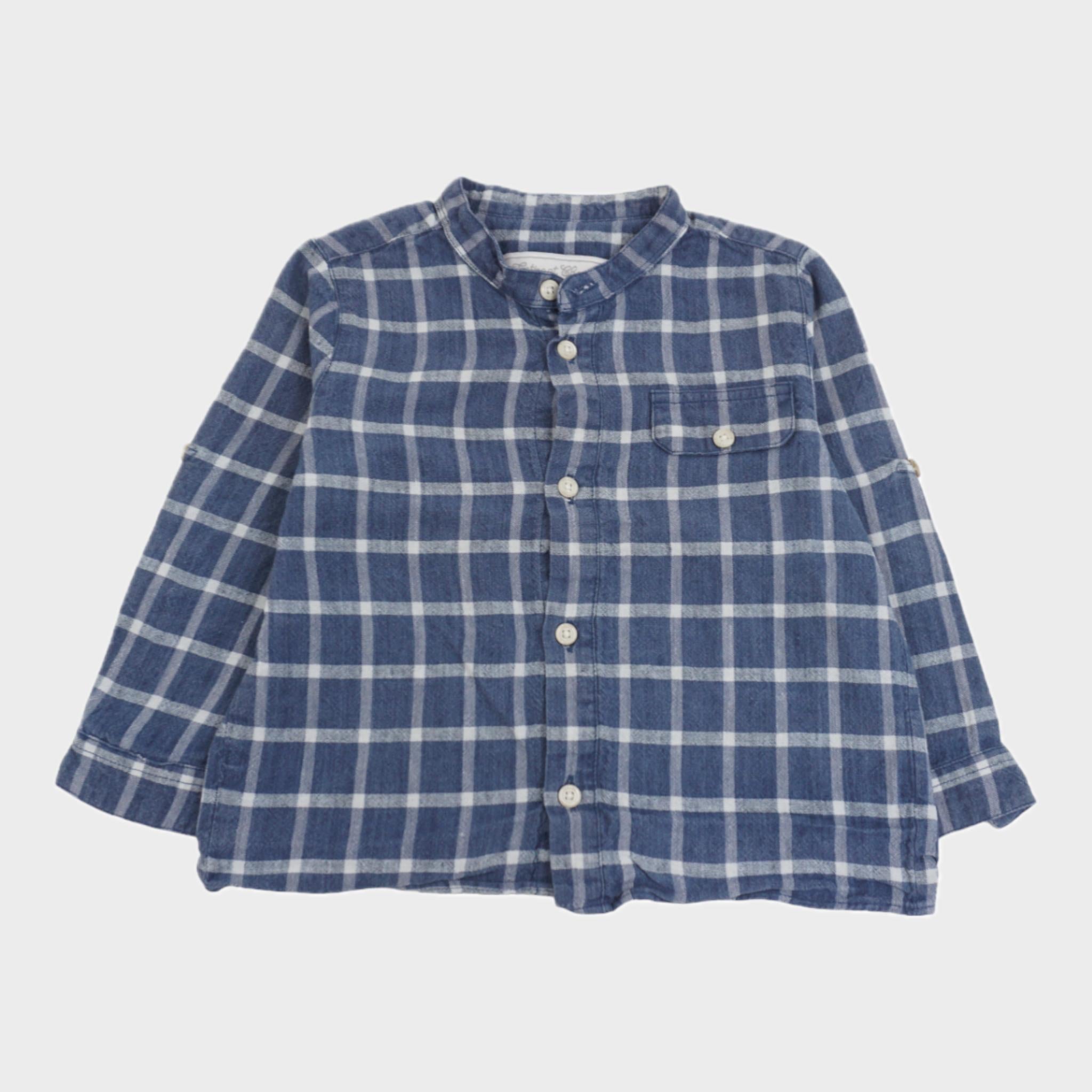 Chemise Bleu - 18 mois