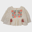 Blouse Ecru rosé - 6 mois