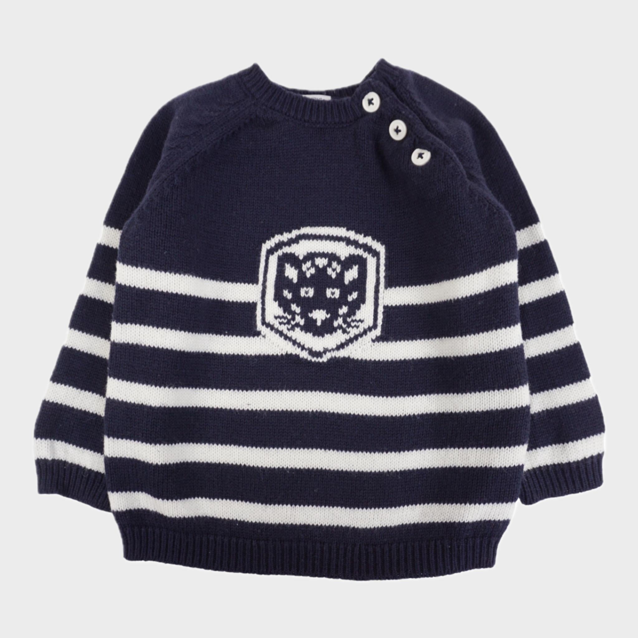 Pull Marine - 12 mois
