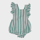 Barboteuse Vert - 6/9 mois