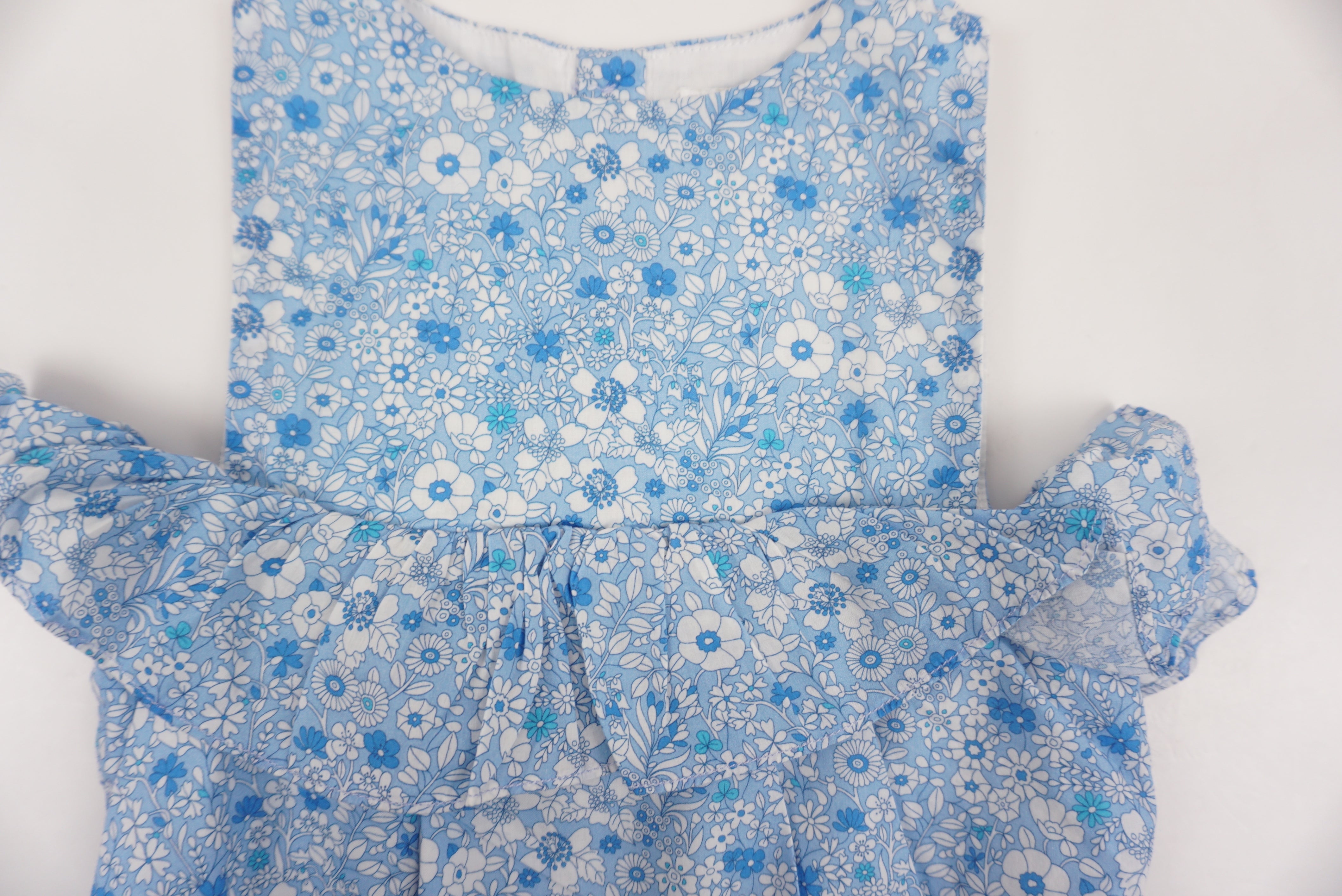 Barboteuse Bleu - 6 mois