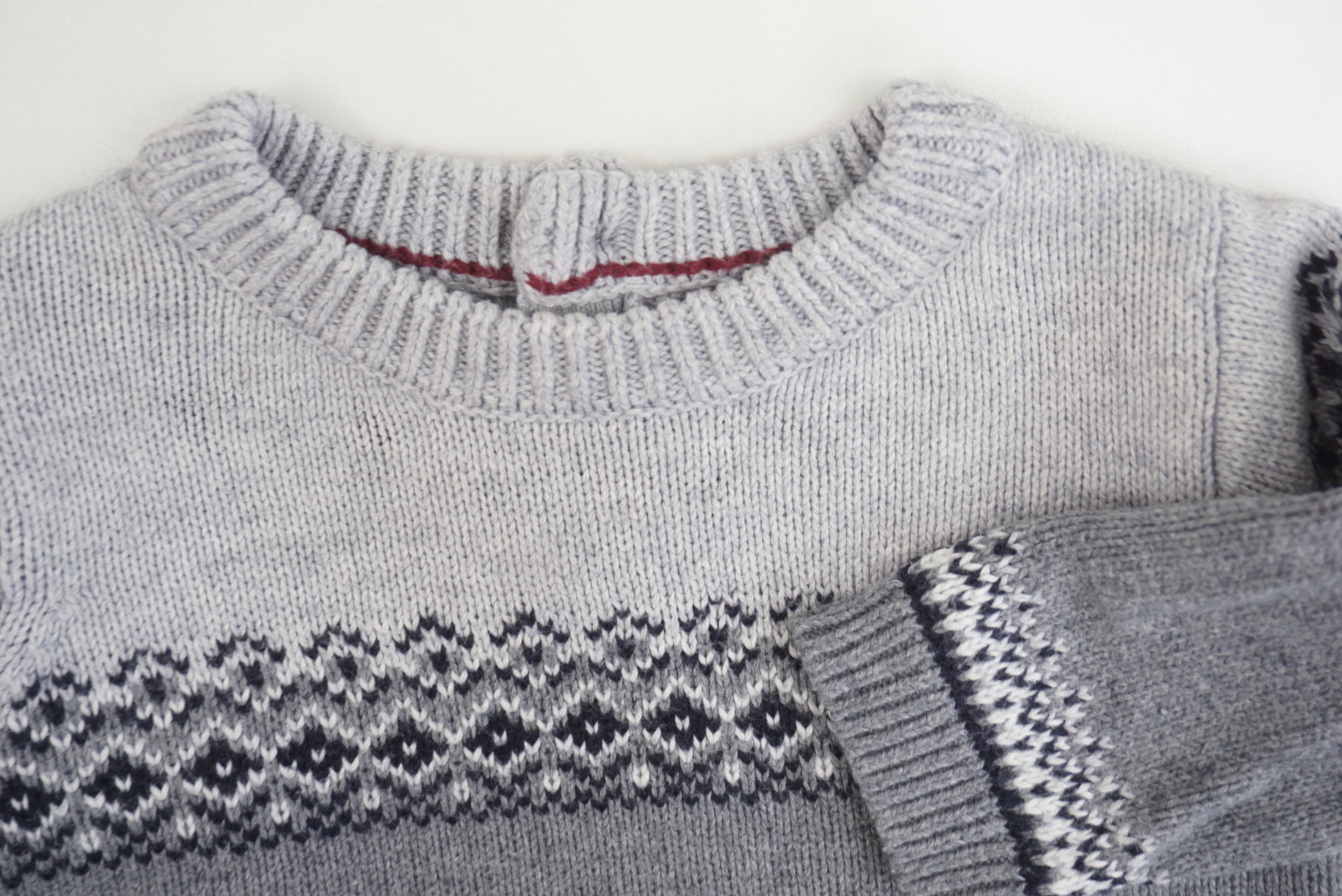 Pull Gris - 6 mois