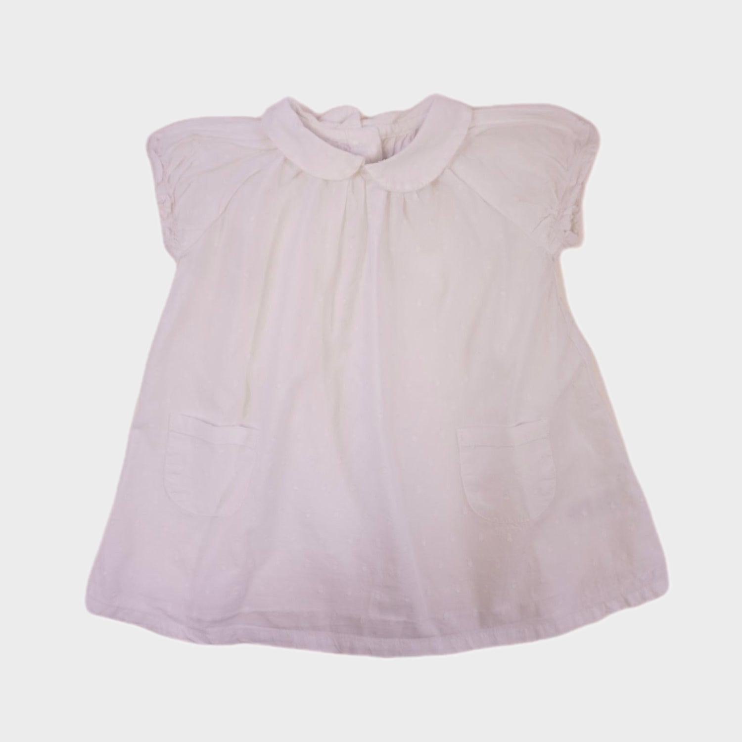 Robe Blanc - 6 mois