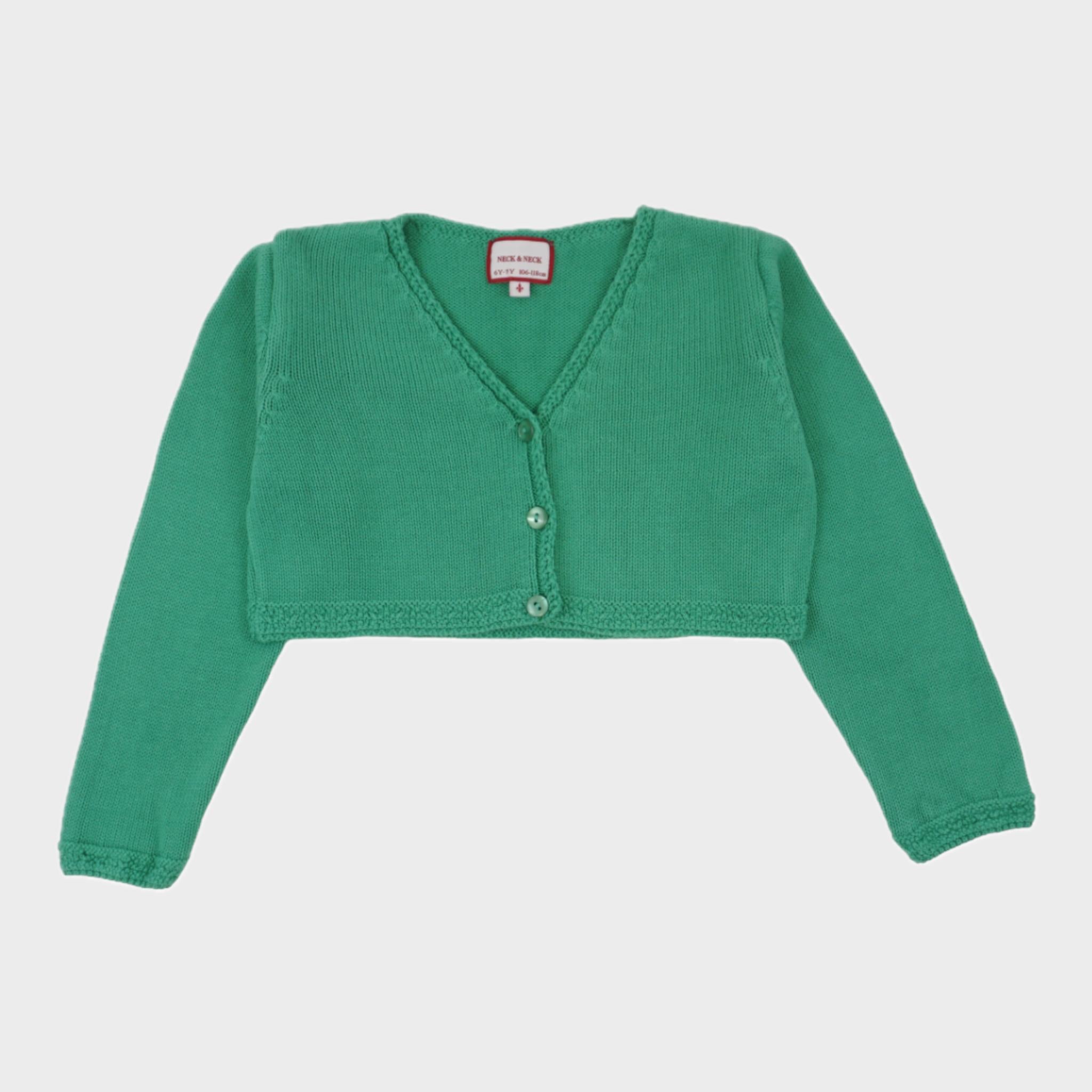 Boléro Vert - 6/7 ans