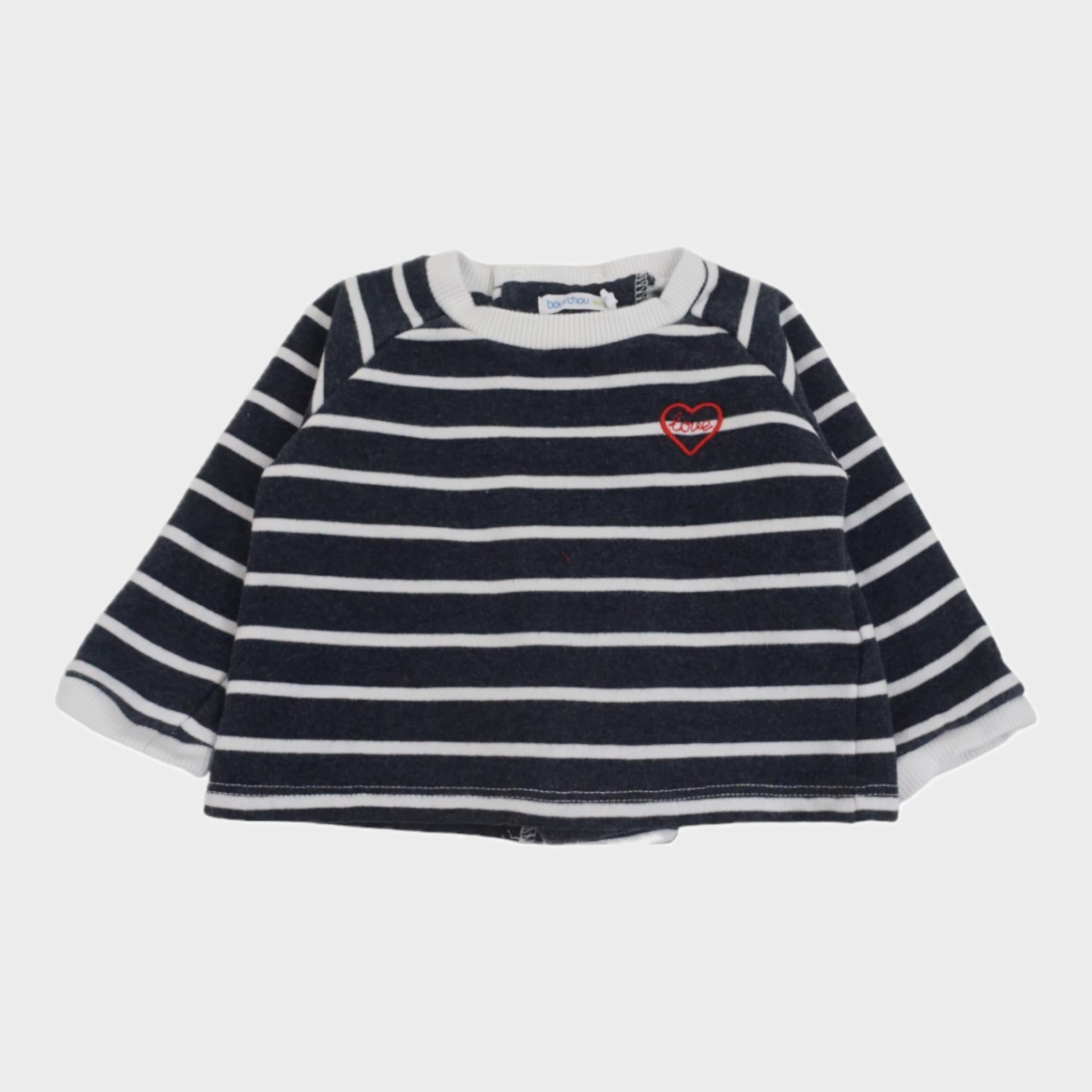 Sweat Bleu - 6 mois