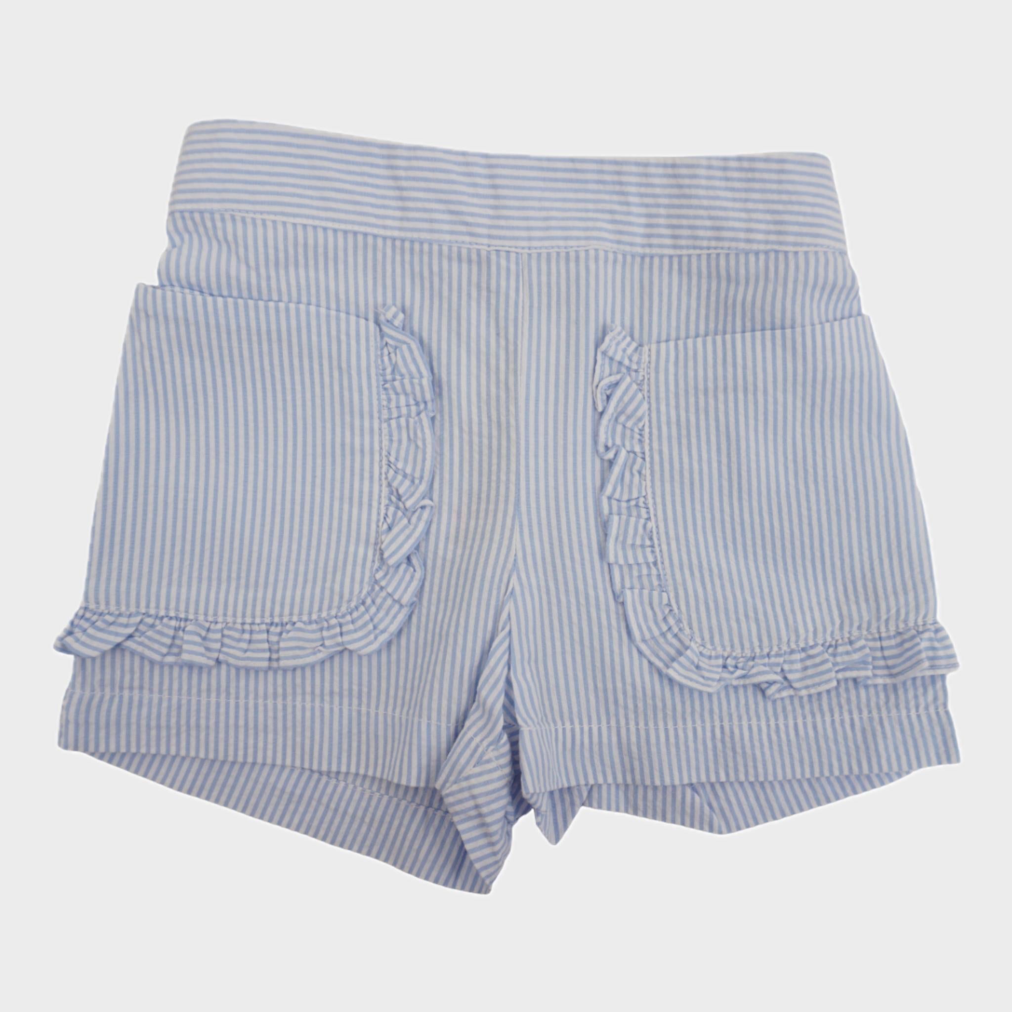 Short Bleu - 6 mois