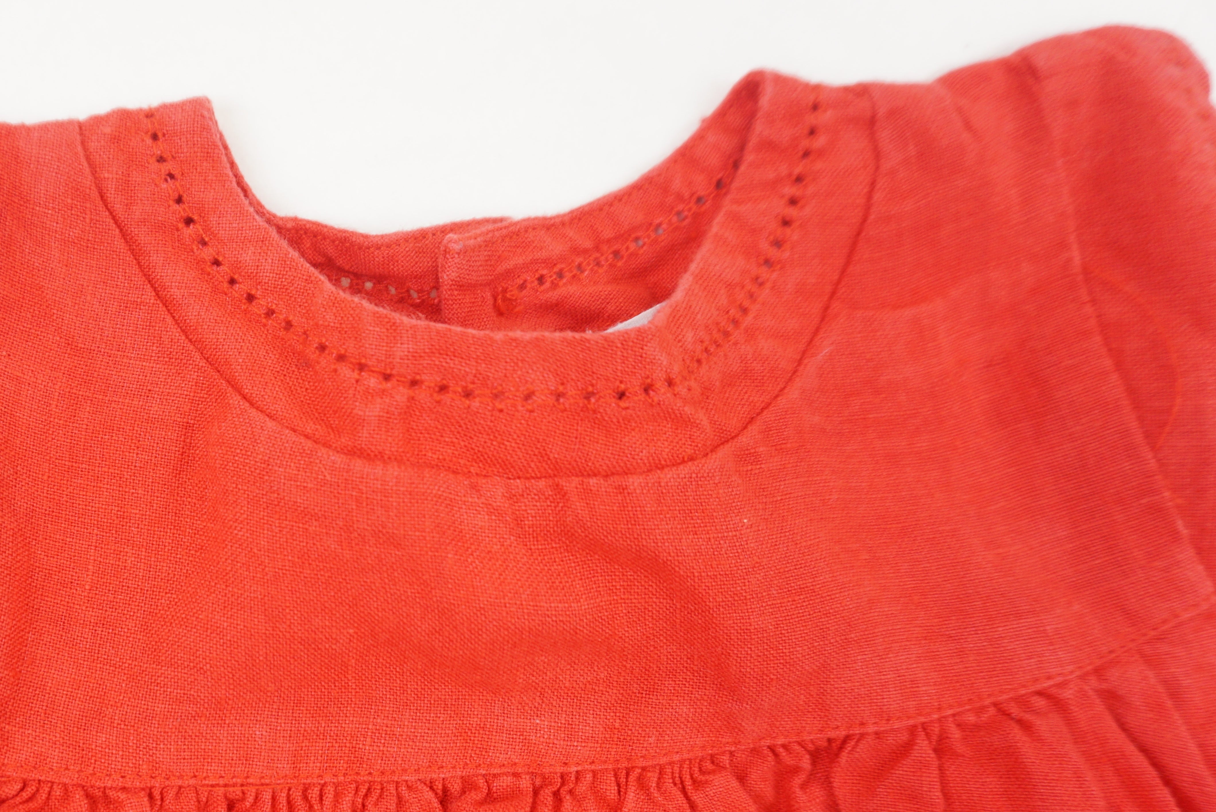Robe Rouge - 6 mois
