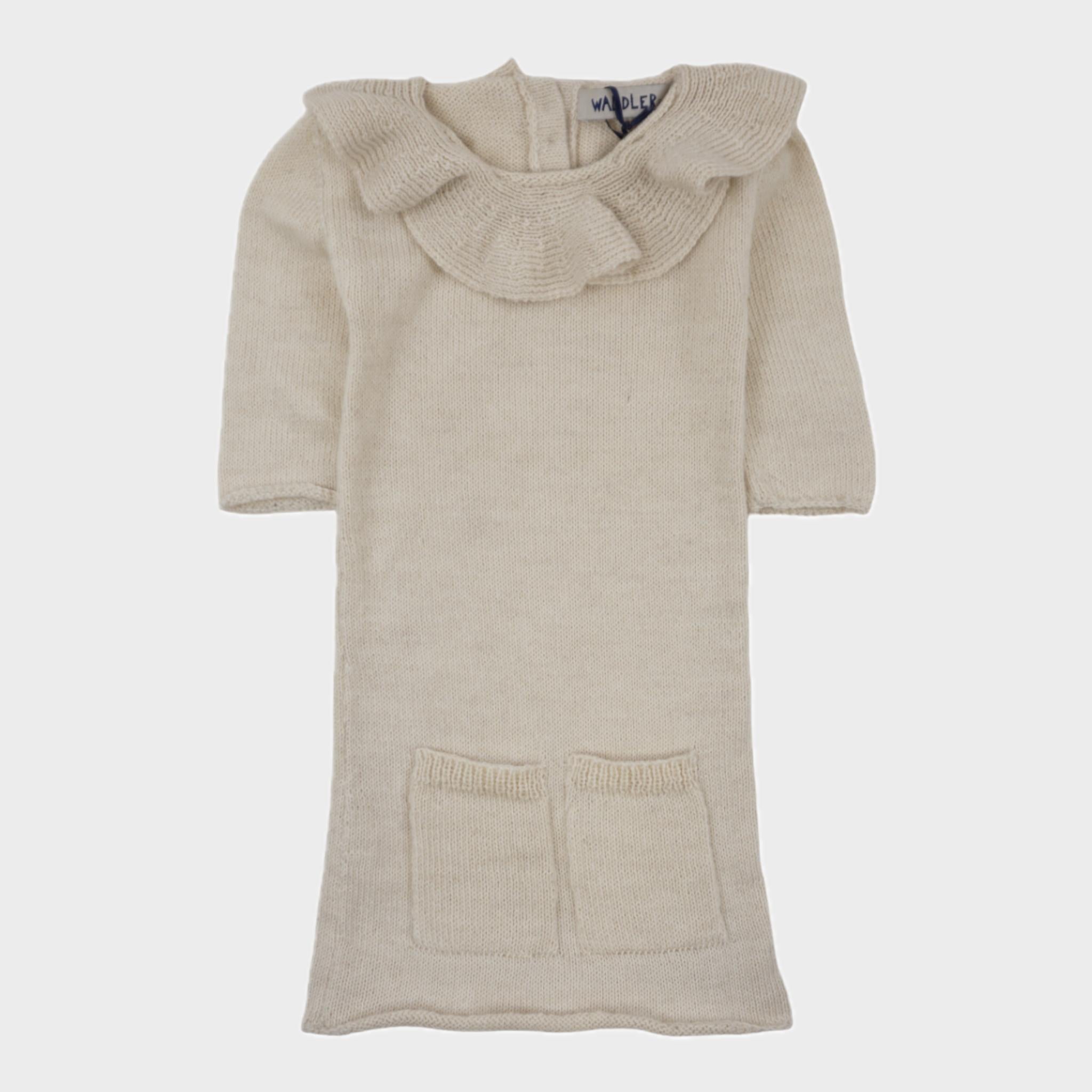 Robe Ecru - 3/4 ans (neuf)