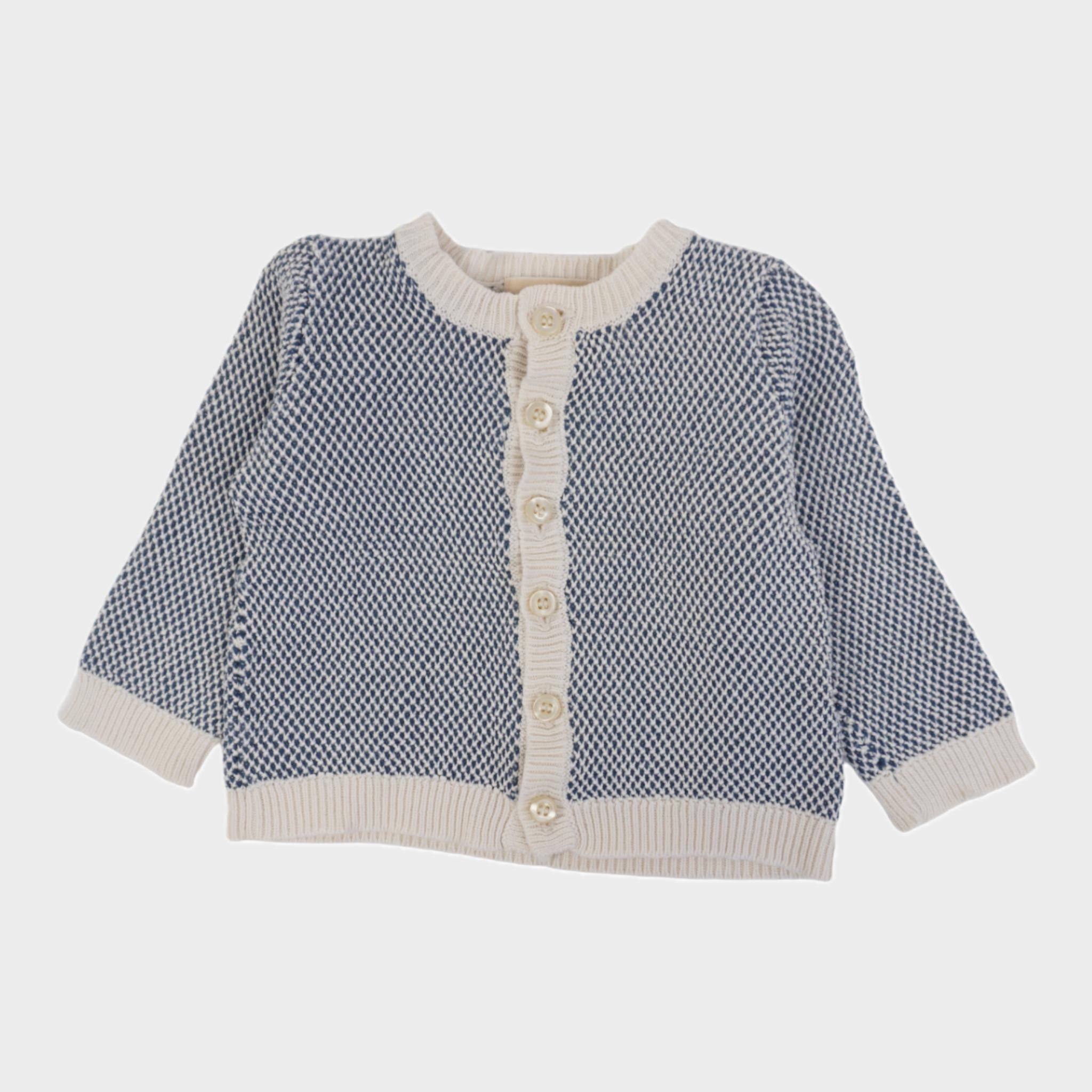 Gilet Bleu - 6 mois