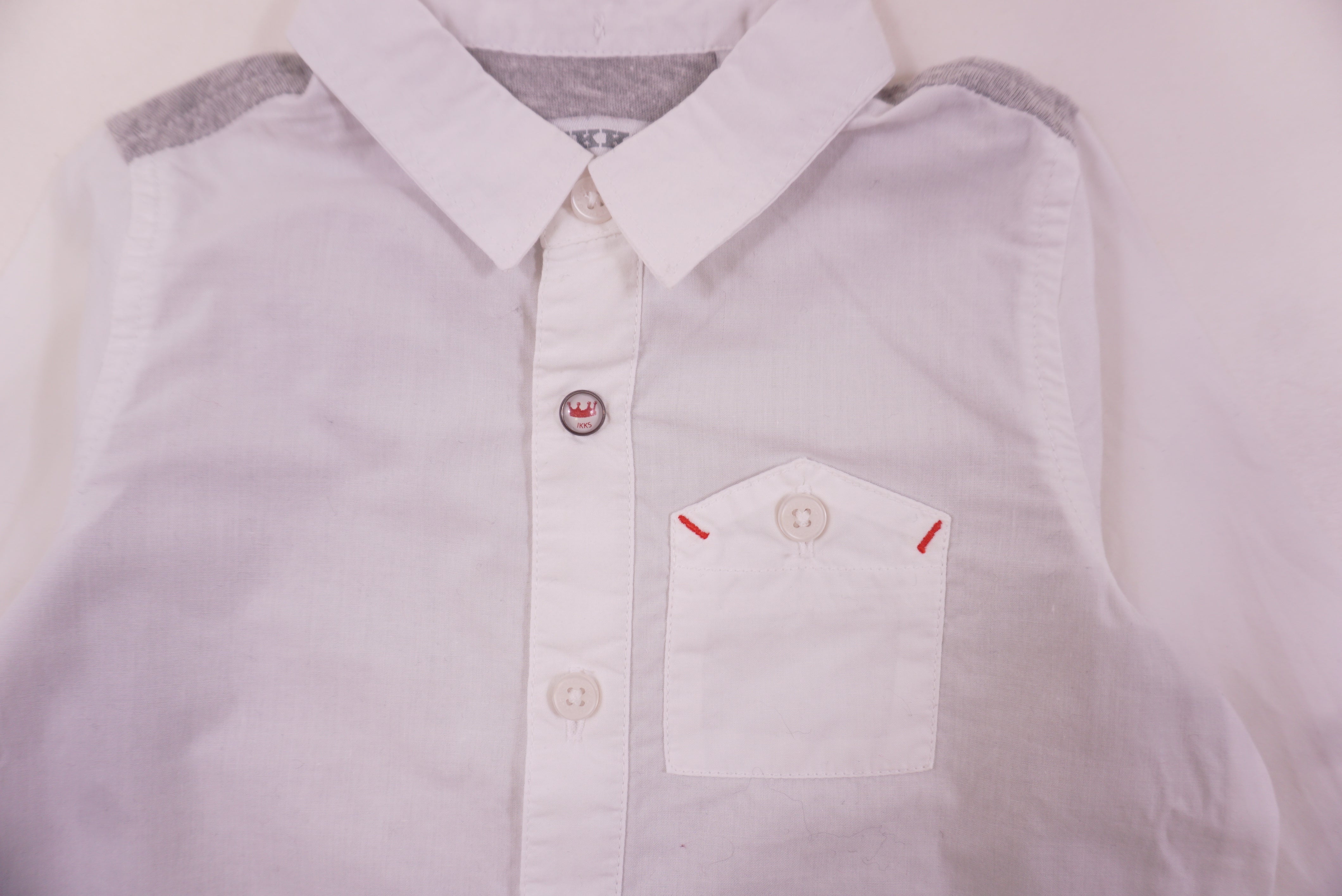 Chemise Blanc - 12 mois