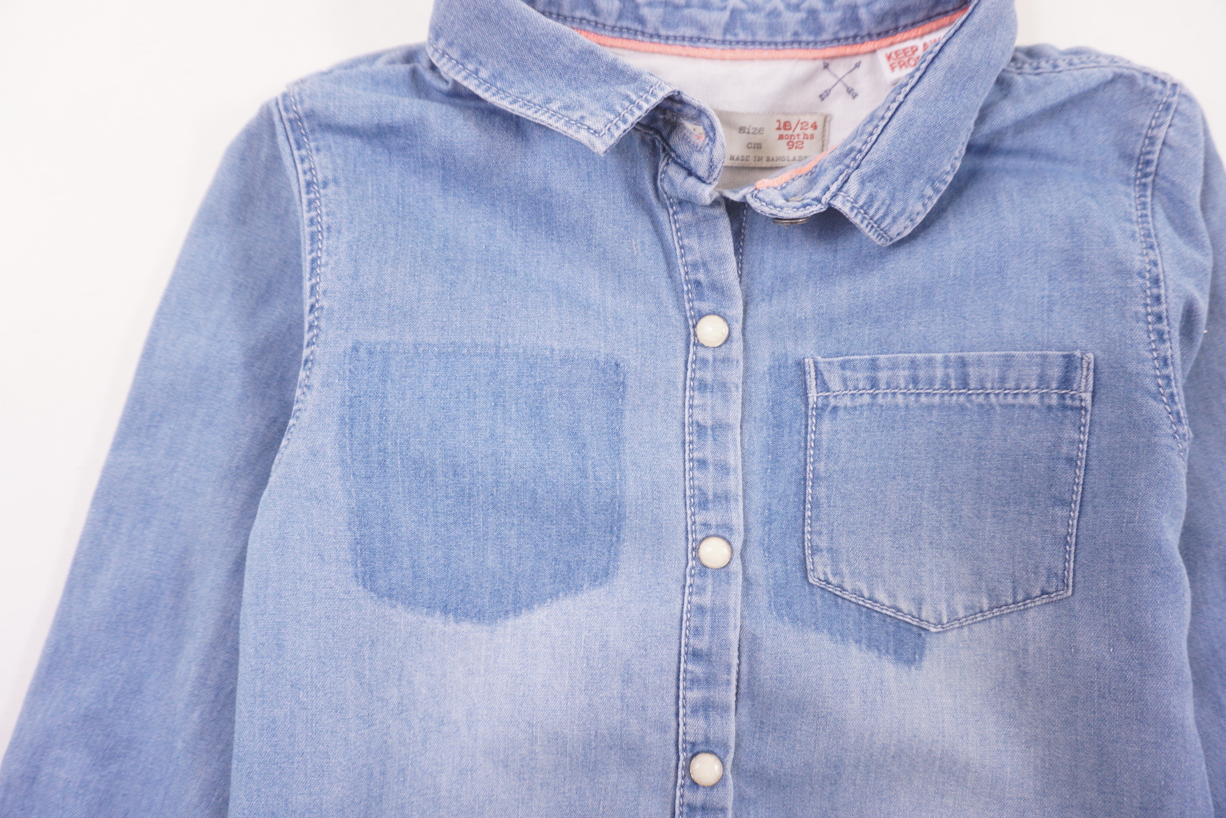 Chemise Bleu - 18/24 mois